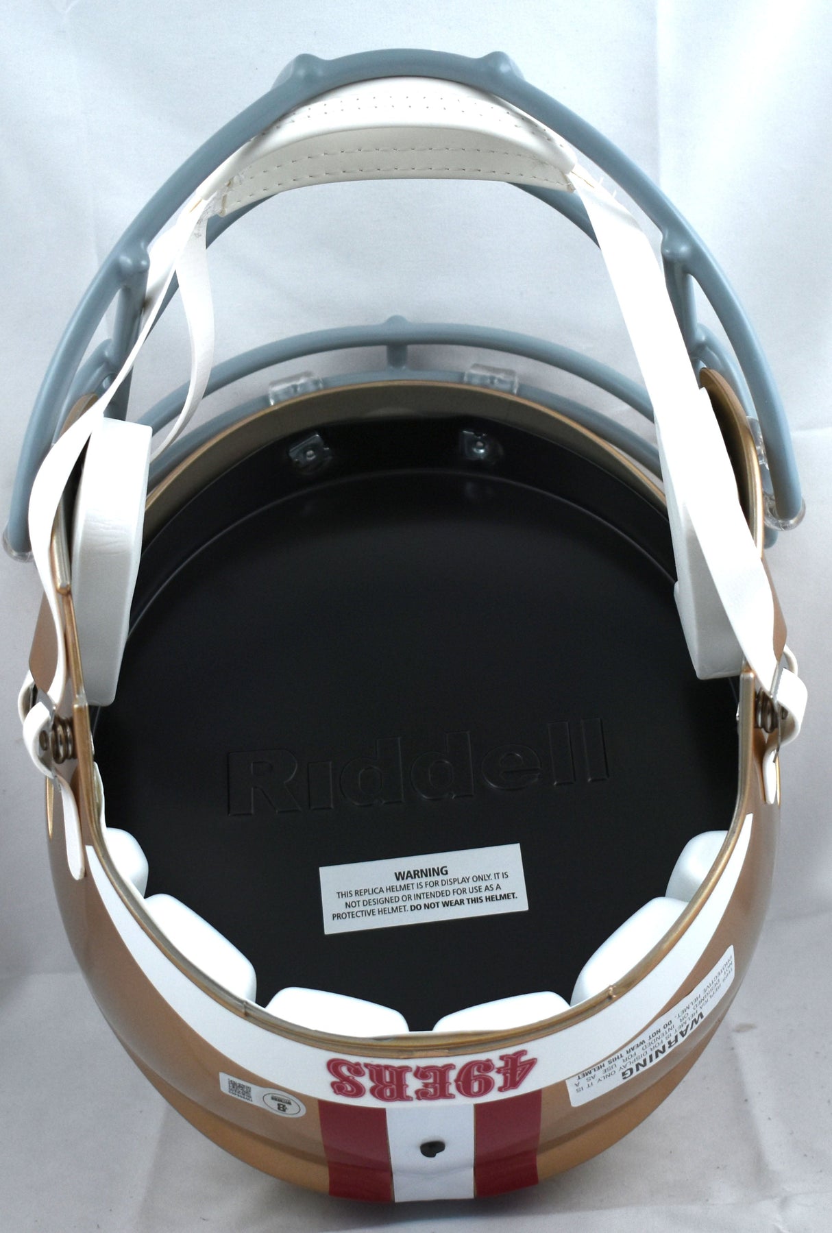 Deion Sanders Autographed San Francisco 49ers F/S Speed Helmet - Beckett W Holo