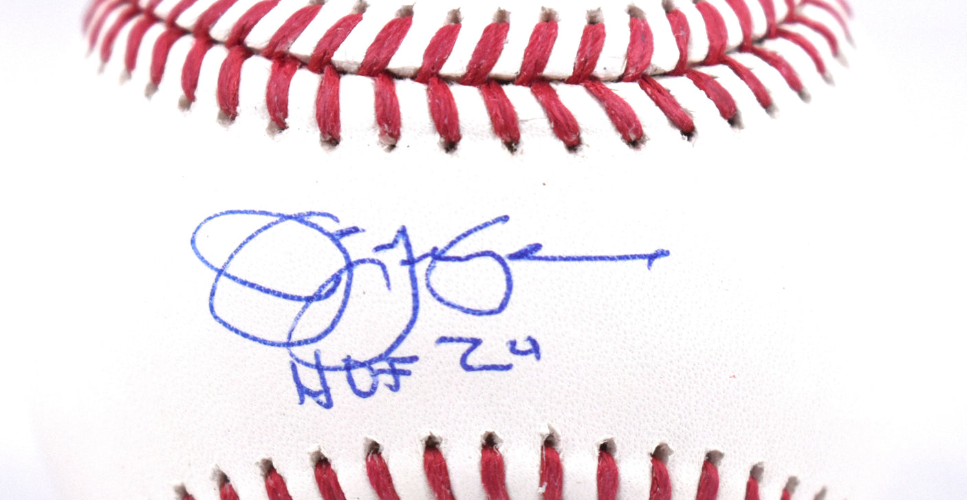 Jim Leyland Autographed Rawlings OML Baseball w/ HOF - Beckett W Hologram *Blue