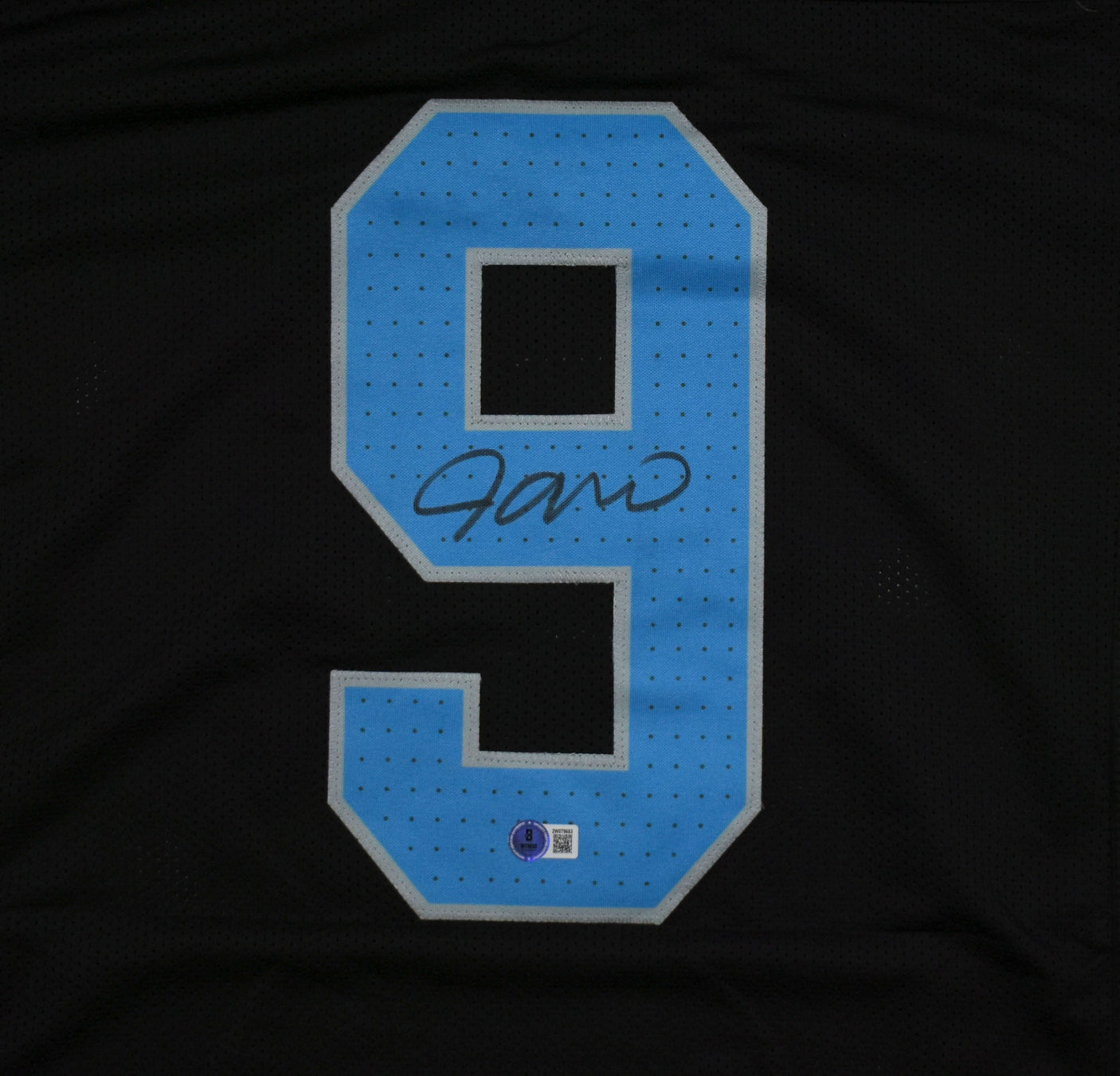 Jameson Williams Autographed Black Pro Style Jersey - Beckett W Hologram *Black