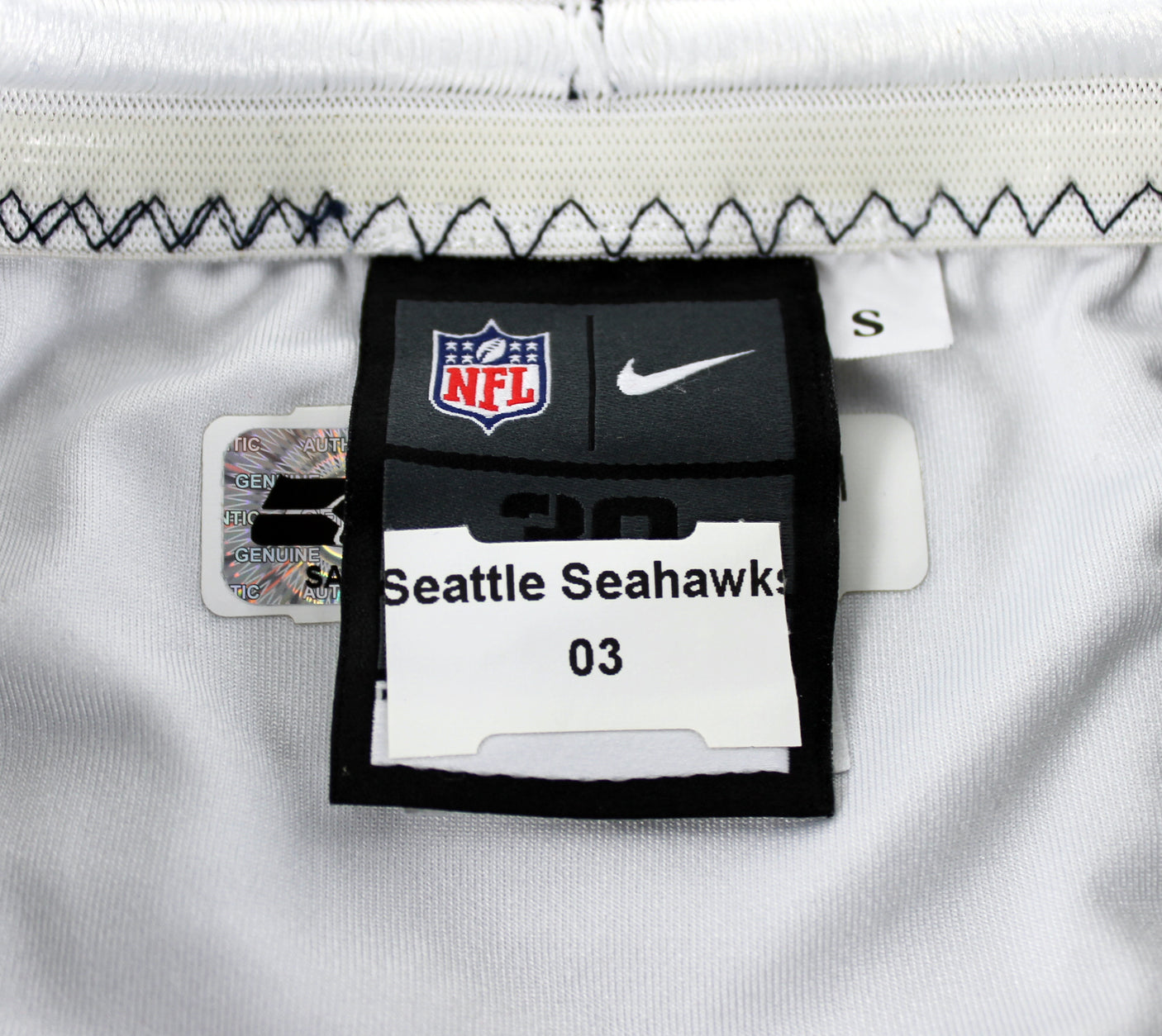 Seahawks Russell Wilson Size 30 2014 Game Used Nike Pants w/ COA