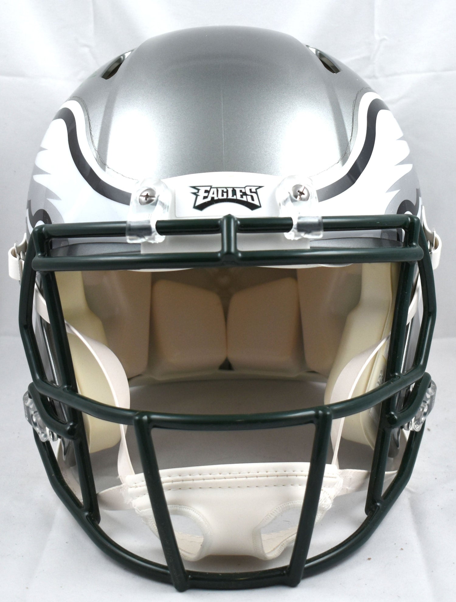 Saquon Barkley Signed Eagles F/S Flash Speed Authentic Helmet - Beckett W Holo