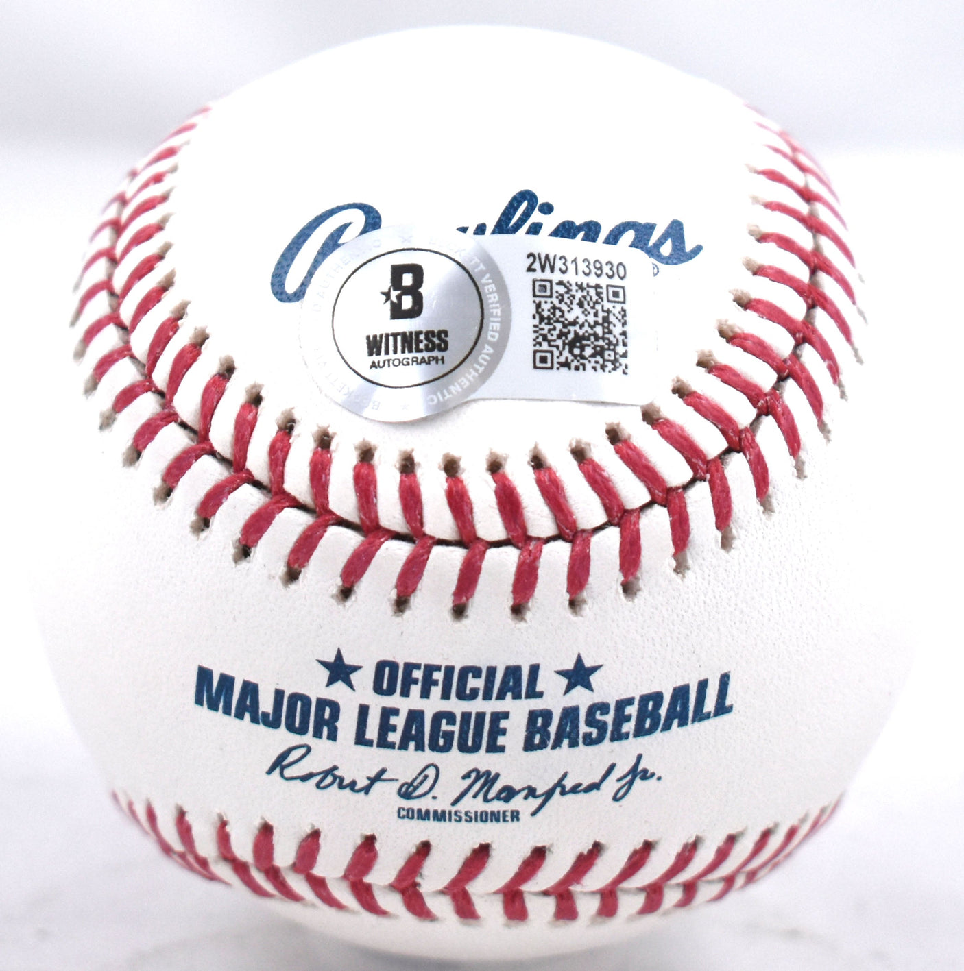 Ryan Howard Signed Rawlings OML Baseball w/ 08 WS Champs - Beckett W Hologram