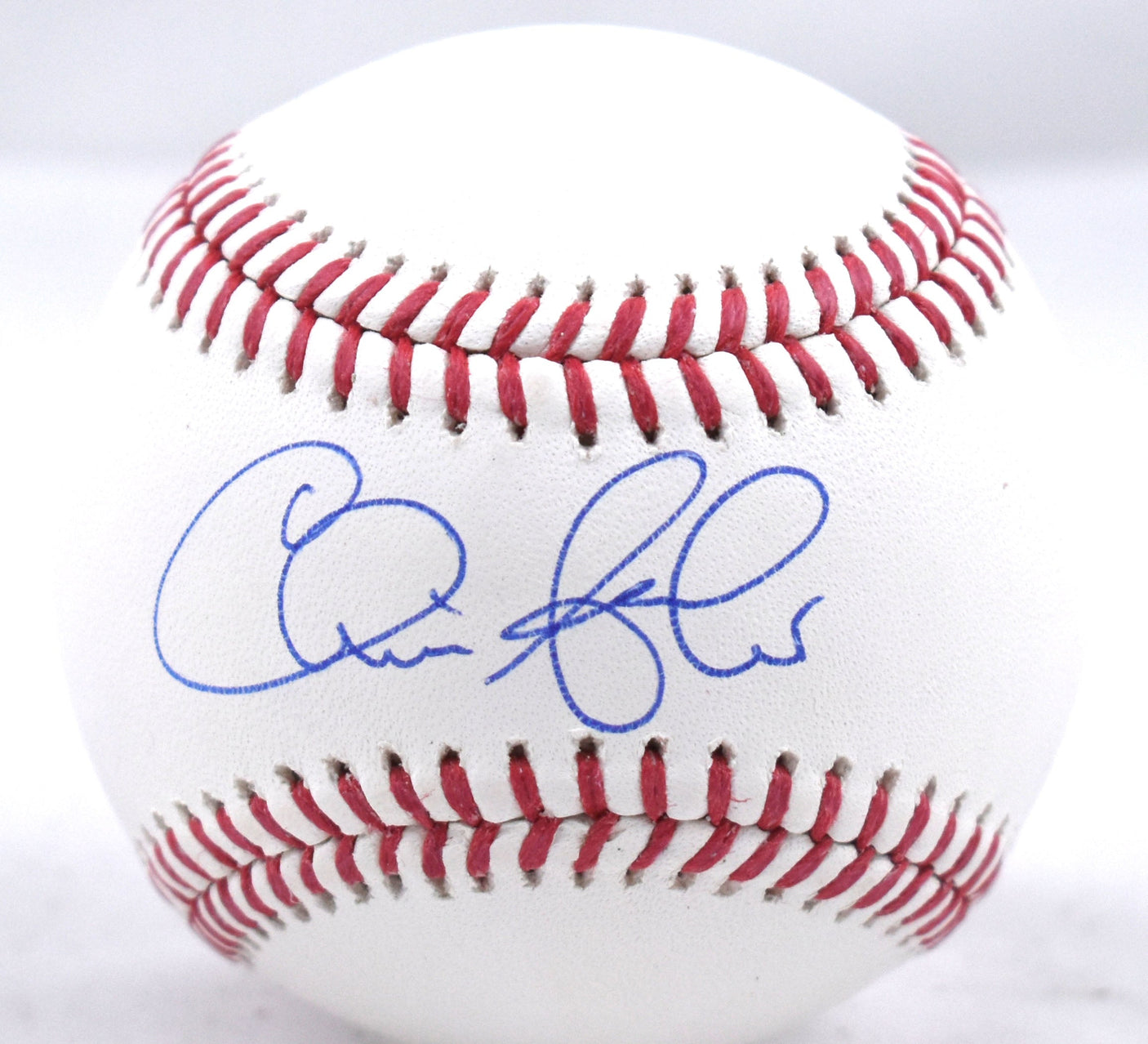 Chris Sabo Autographed Rawlings OML Baseball - Beckett W Hologram *Blue