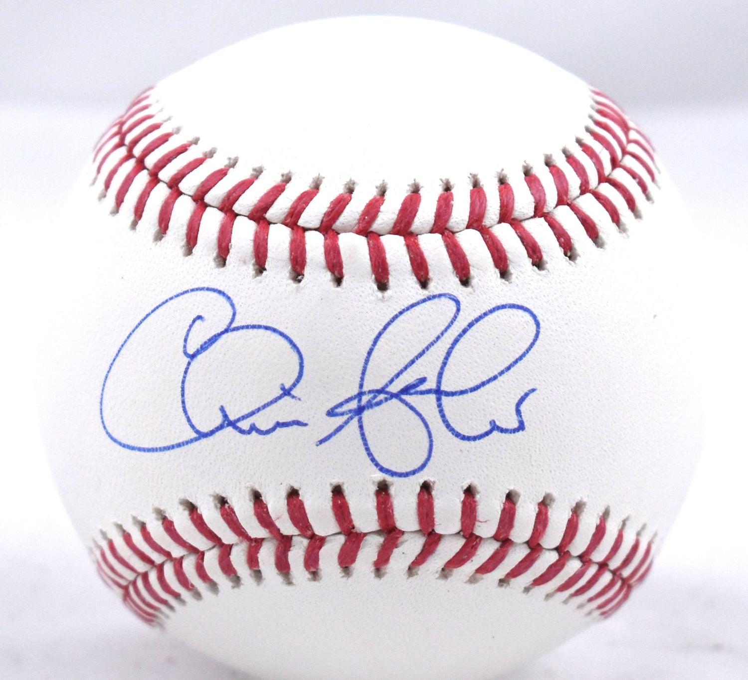 Chris Sabo Autographed Rawlings OML Baseball - Beckett W Hologram *Blue