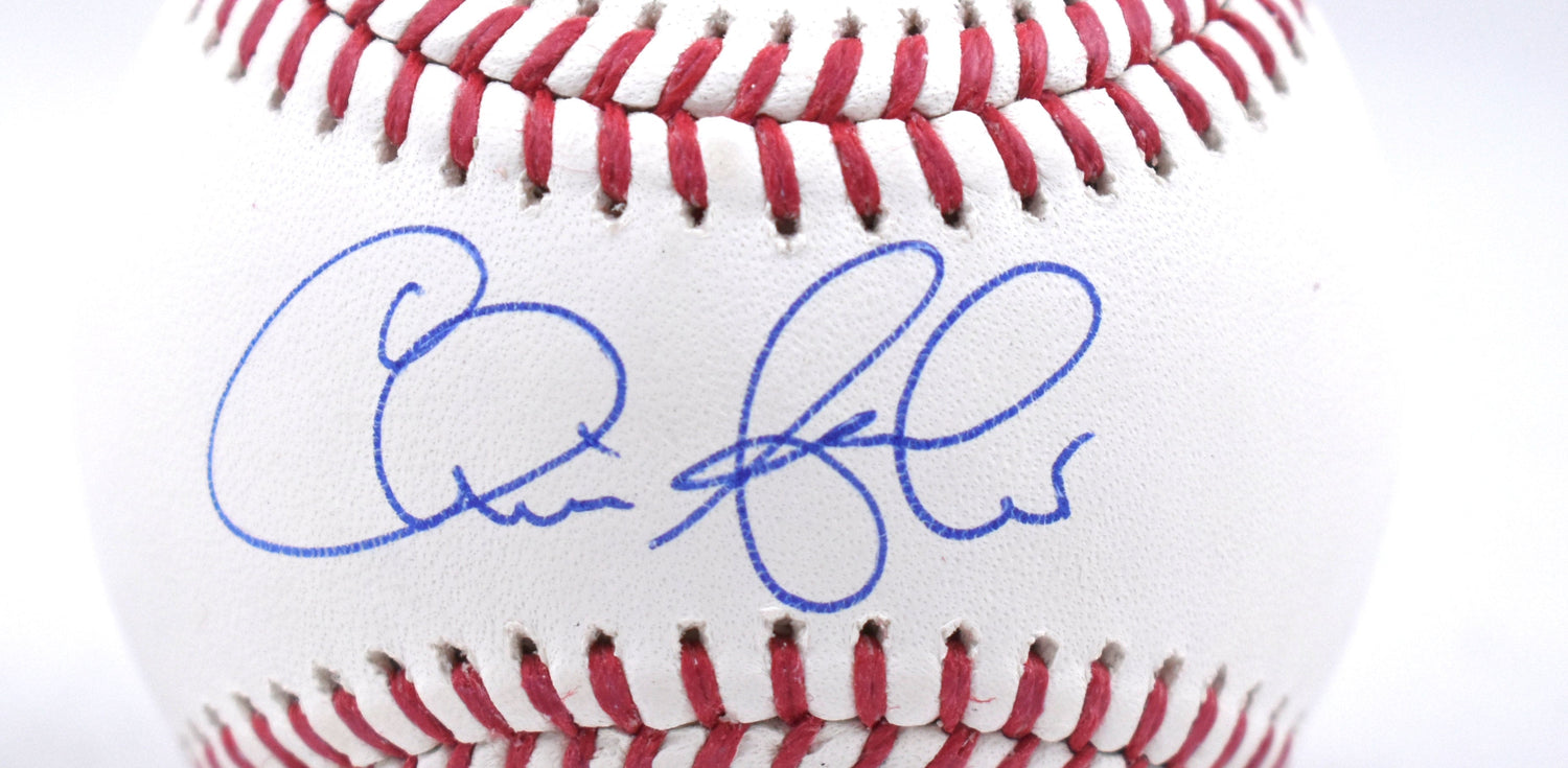 Chris Sabo Autographed Rawlings OML Baseball - Beckett W Hologram *Blue