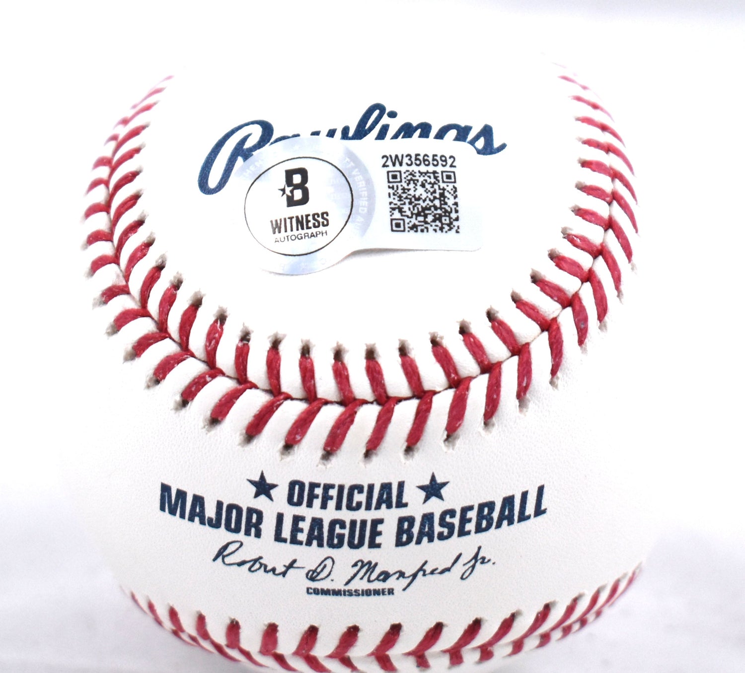 Otis Nixon Autographed Rawlings OML Baseball - Beckett W Hologram *Blue