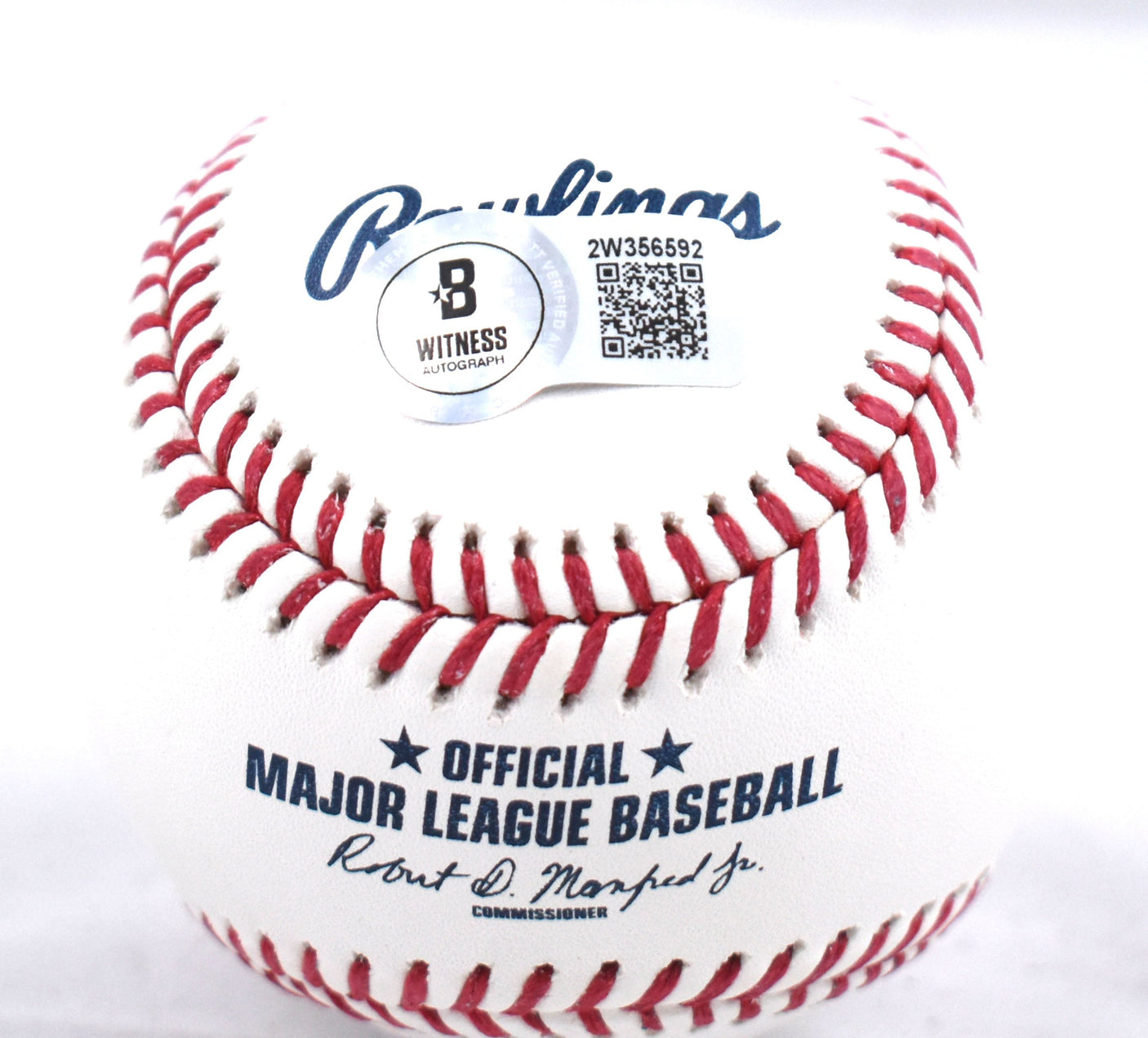 Otis Nixon Autographed Rawlings OML Baseball - Beckett W Hologram *Blue