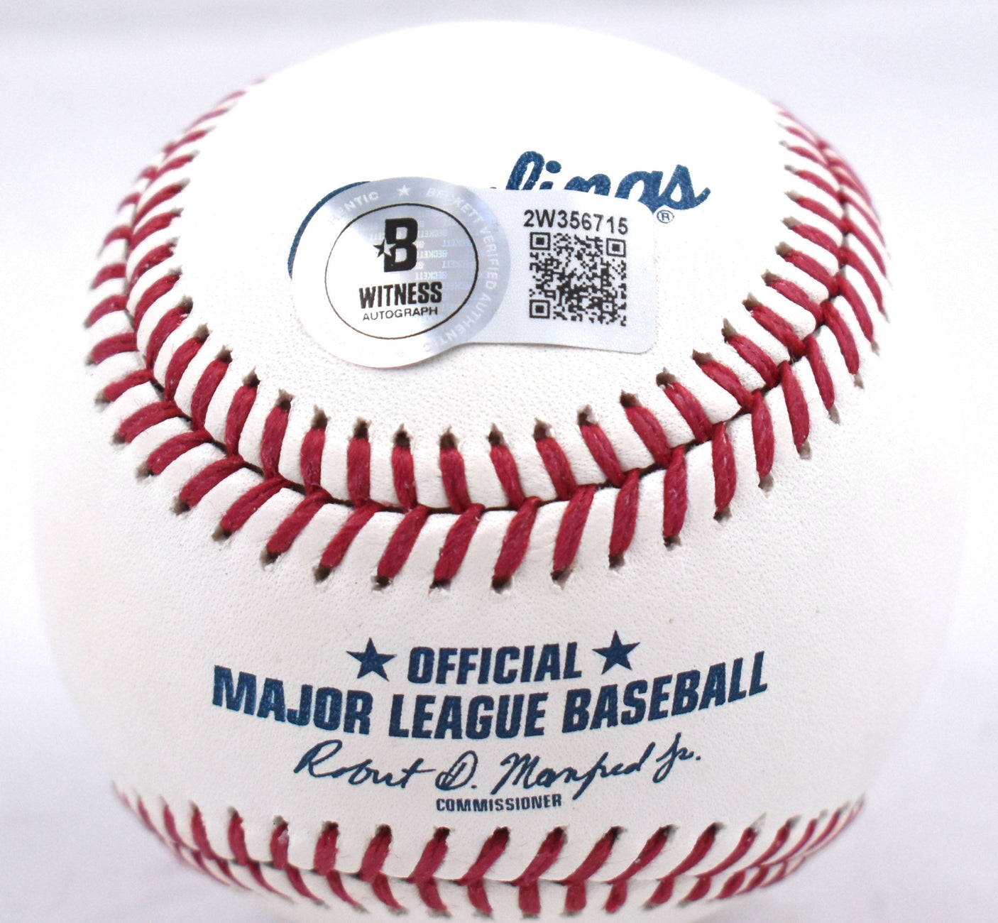 Dave Concepcion Autographed Rawlings OML Baseball - Beckett W Hologram *Blue