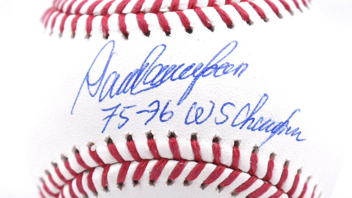 Dave Concepcion Autographed Rawlings OML Baseball w/WS Champs-Beckett W Hologram