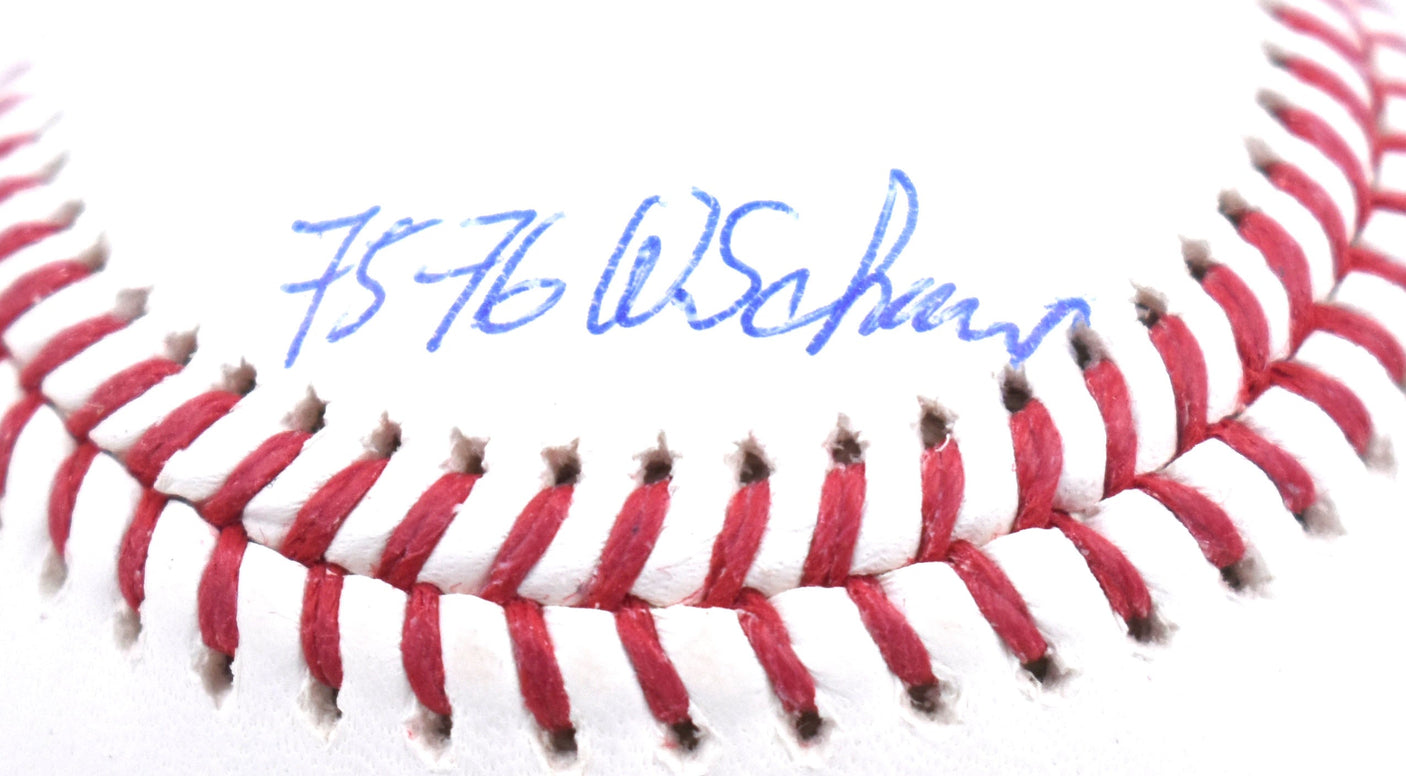 Dave Concepcion Autographed Rawlings OML Baseball w/ Stats - Beckett W Hologram