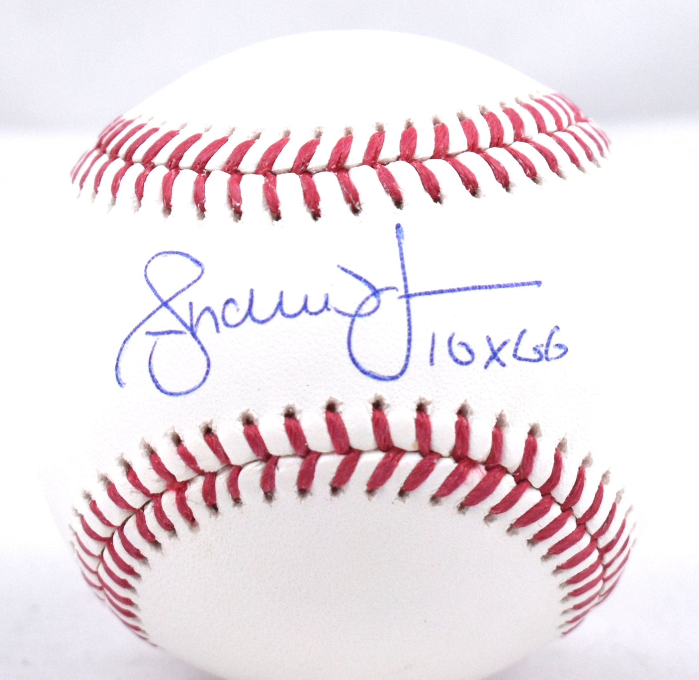 Andruw Jones Autographed Rawlings OML Baseball w/ 10x GG - Beckett W Hologram