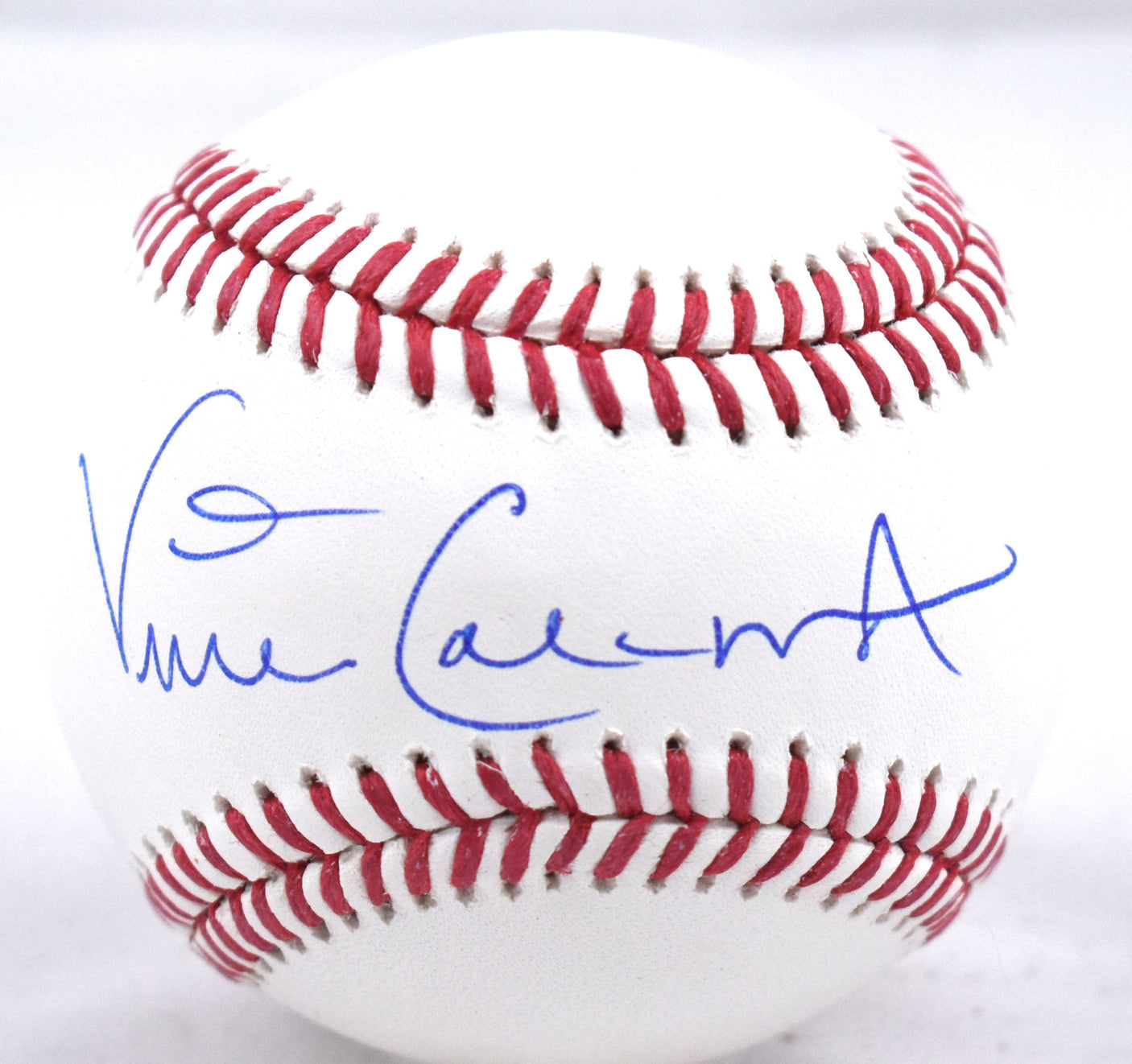 Vince Coleman Autographed Rawlings OML Baseball - Beckett W Hologram *Blue