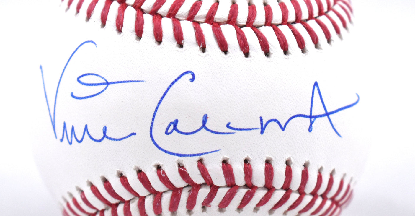 Vince Coleman Autographed Rawlings OML Baseball - Beckett W Hologram *Blue