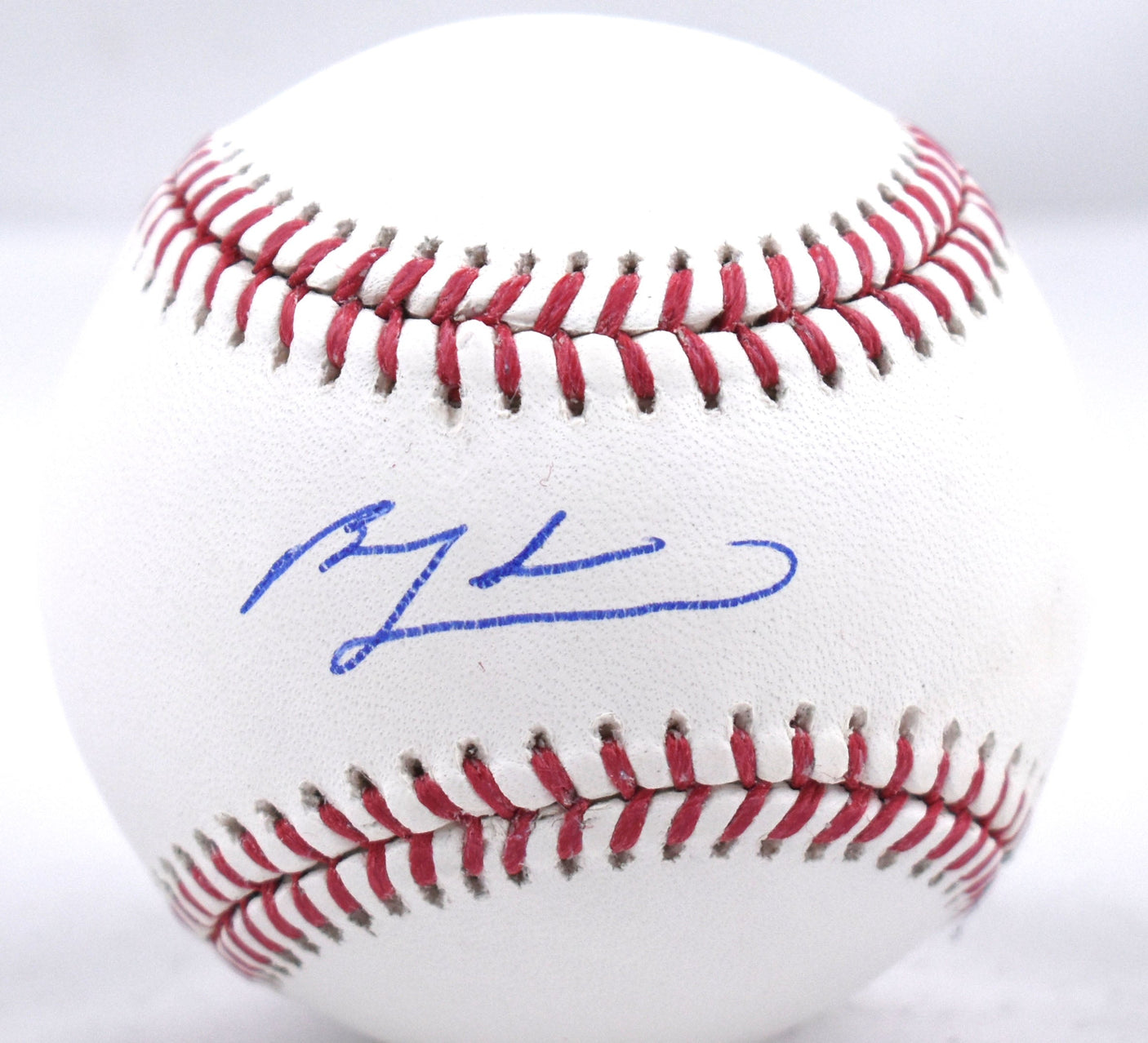 Ben Zobrist Autographed Rawlings OML Baseball - Beckett W Hologram *Blue