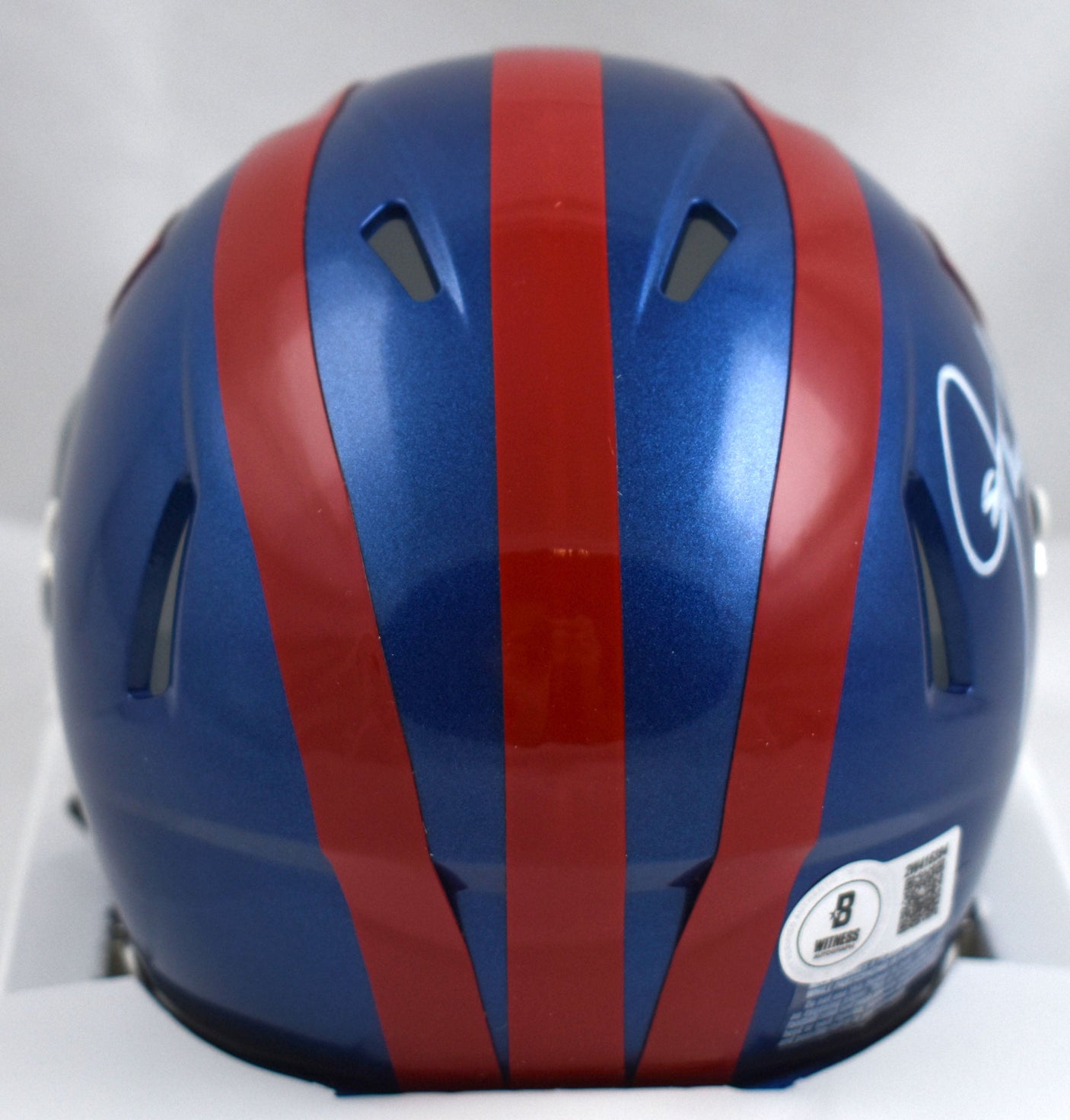 Lawrence Taylor Signed Giants Alternate 2024 Speed Mini Helmet - Beckett W Holo