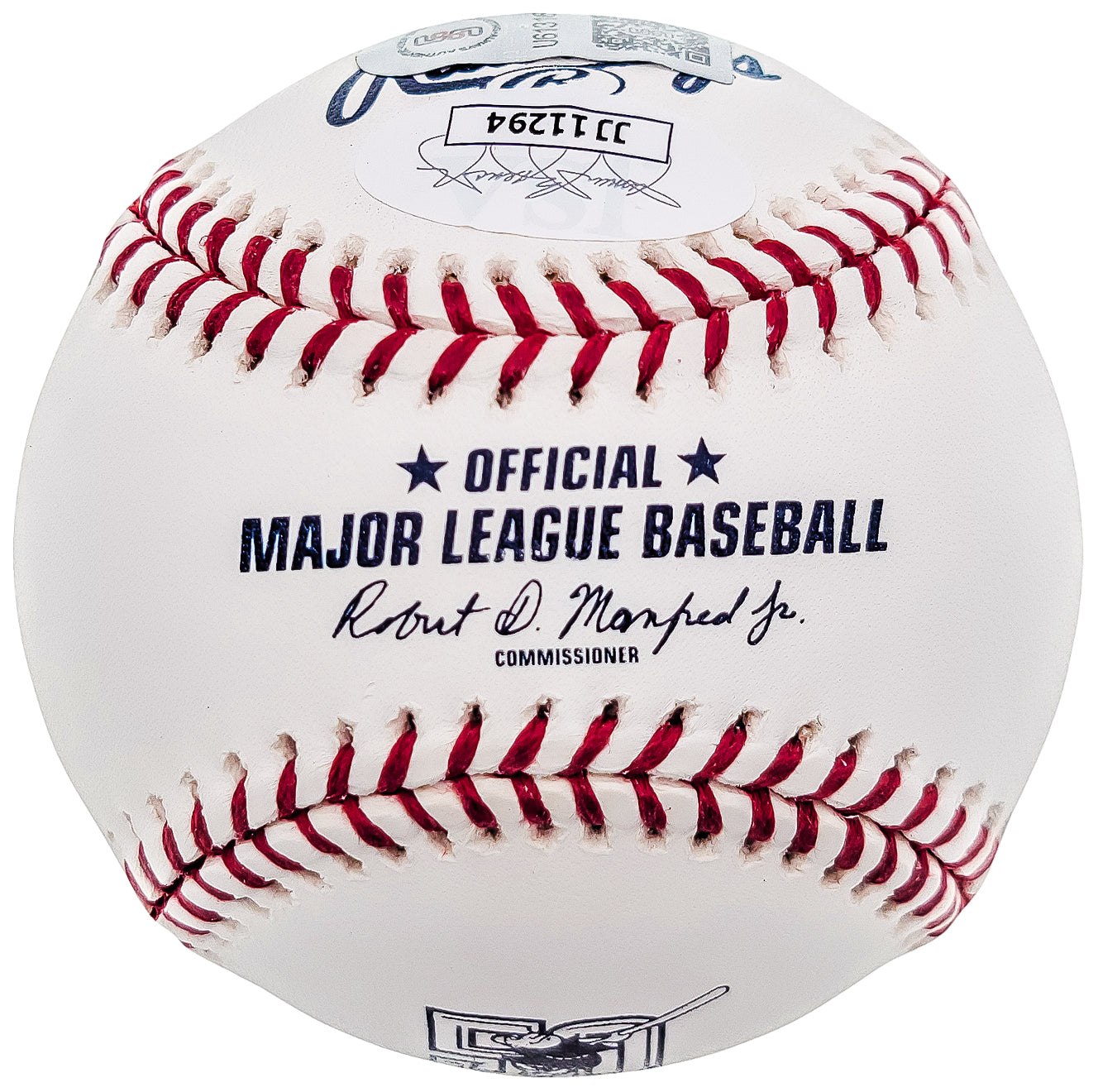 Fernando Tatis Jr. Autographed Official MLB 50th Anniversary Logo Baseball San Diego Padres "Bebo" JSA Stock #202019