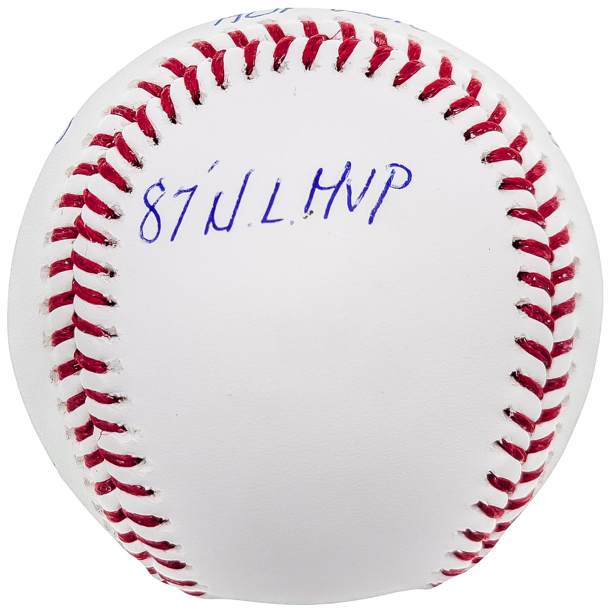 Andre Dawson Autographed Official MLB Baseball Montreal Expos Statball With 6 Stats Beckett BAS QR Stock #202048