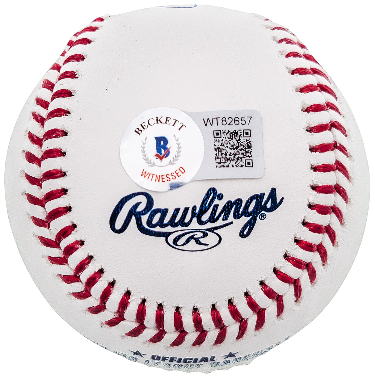 Andre Dawson Autographed Official MLB Baseball Montreal Expos "1987 NL MVP" Beckett BAS QR Stock #202051