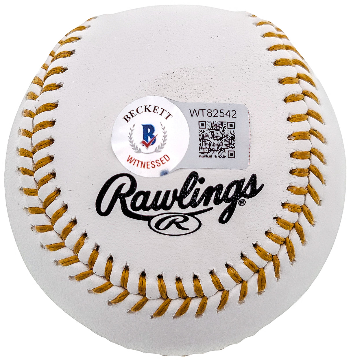 Andre Dawson Autographed Official MLB Gold Glove Logo Baseball Montreal Expos "8x GG" Beckett BAS QR Stock #202053