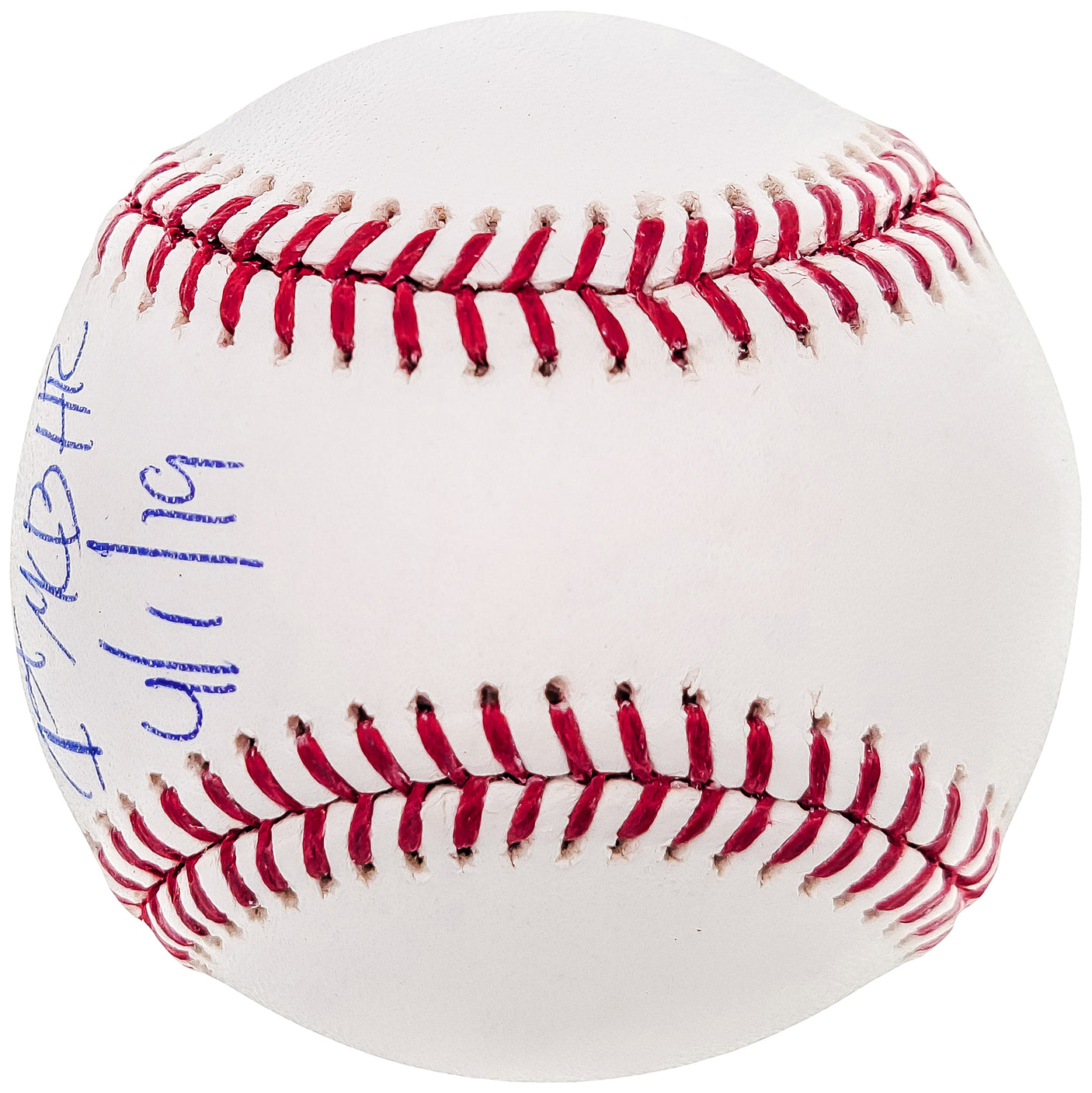 Fernando Tatis Jr. Autographed Official MLB 50th Anniversary Logo Baseball San Diego Padres "1st MLB HR 4/1/19" JSA #SD53983