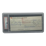 Maurice Richard Signed Montreal Canadiens Bank Check #42 PSA/DNA - Sports Integrity