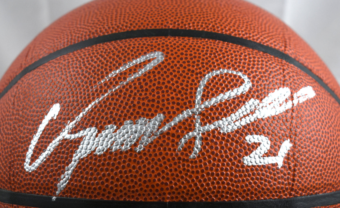 Dominique Wilkins Autographed Authentic NBA Wilson Basketball - Beckett W Holo