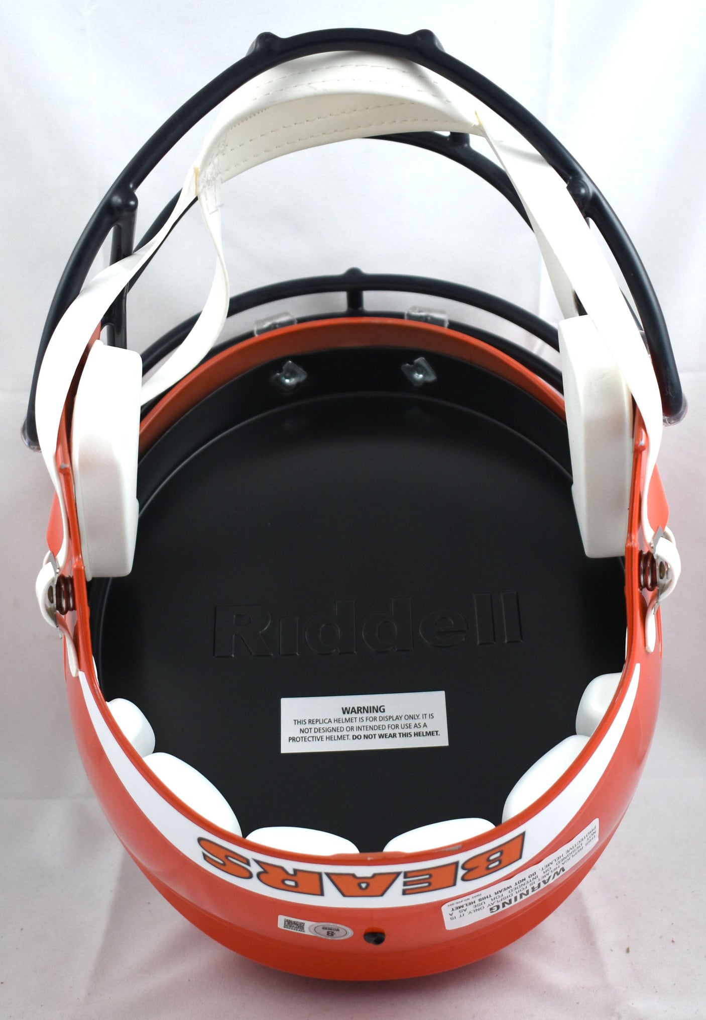 Brian Urlacher Signed Bears ALT 22 F/S Speed Helmet w/ HOF- Beckett W Hologram