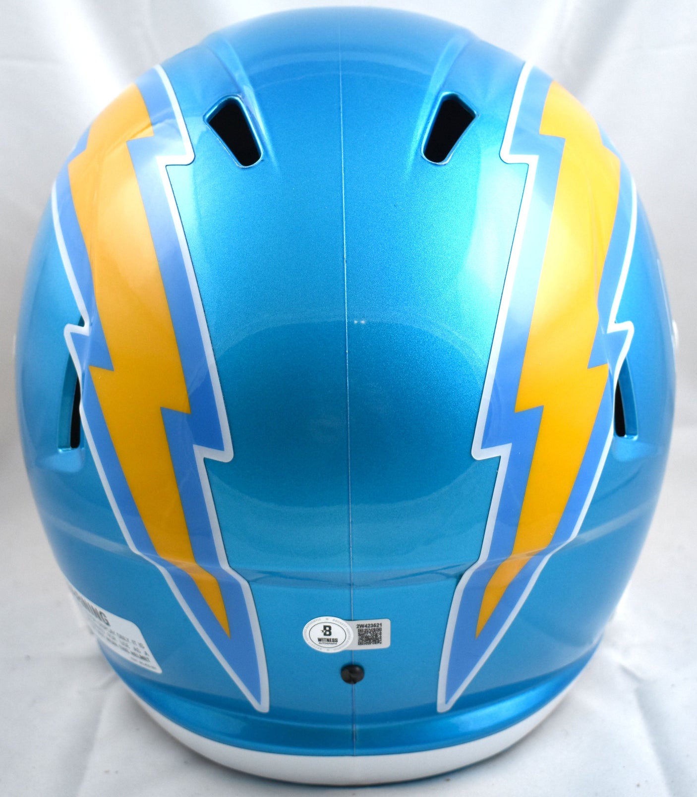 Dan Fouts Autographed Chargers F/S Flash Speed Helmet w/ HOF- Beckett W Hologram