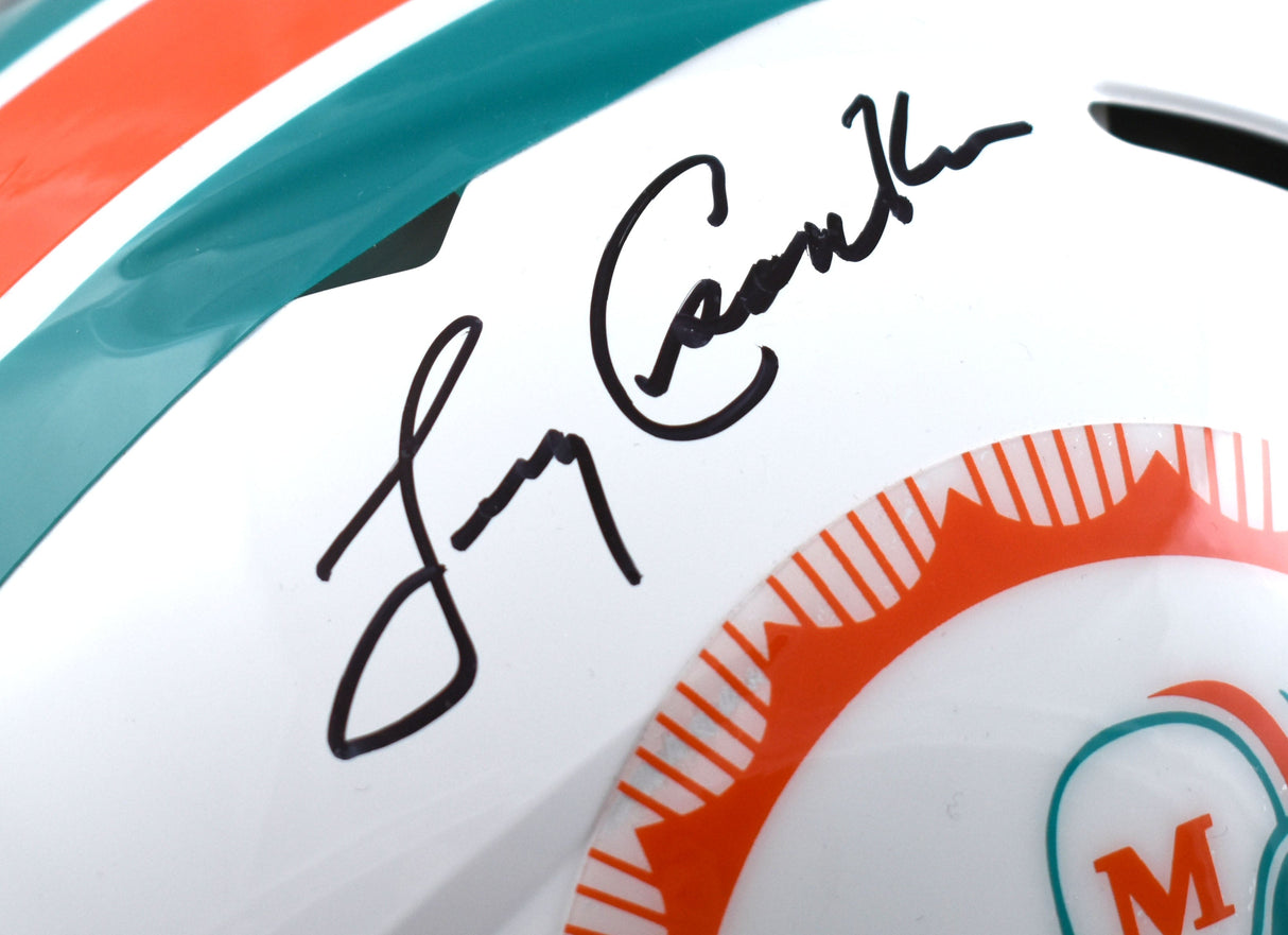 Larry Csonka Signed Miami Dolphins 72 F/S Speed Authentic Helmet- Beckett W Holo