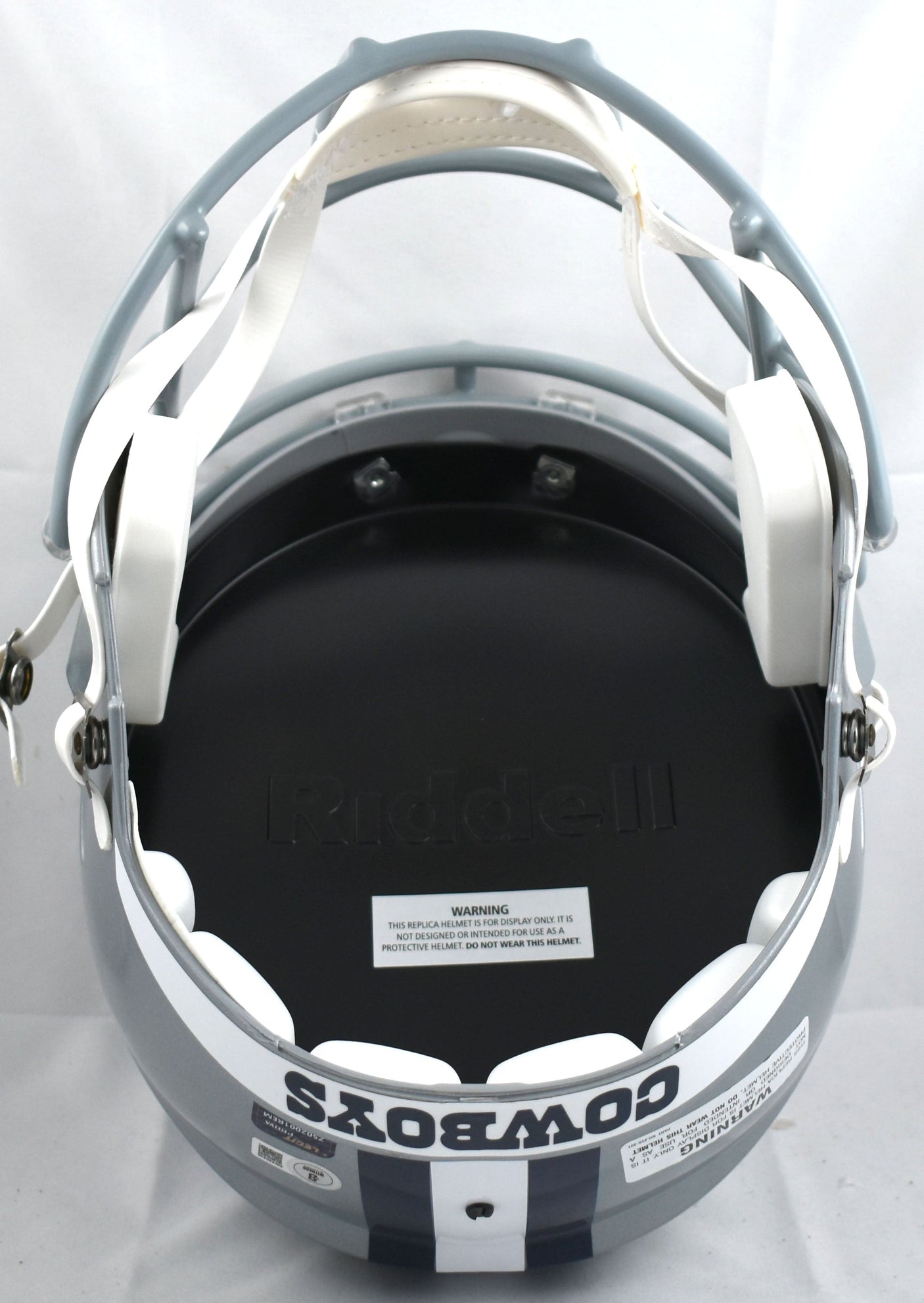 Tony Dorsett Autographed Cowboys F/S Speed Helmet w/Stats - Beckett W Hologram