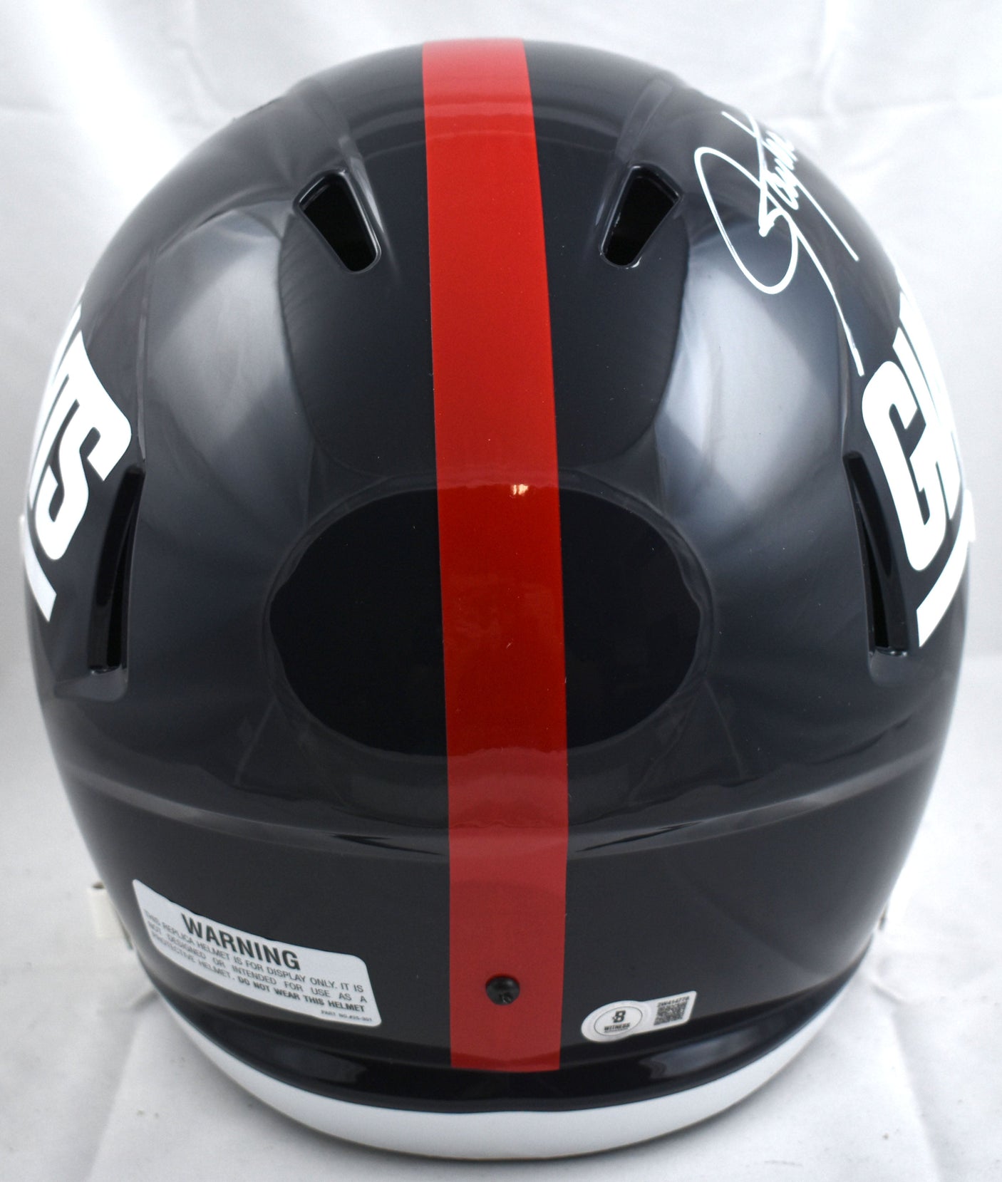 Lawrence Taylor Signed New York Giants F/S Speed Helmet - Beckett W Hologram