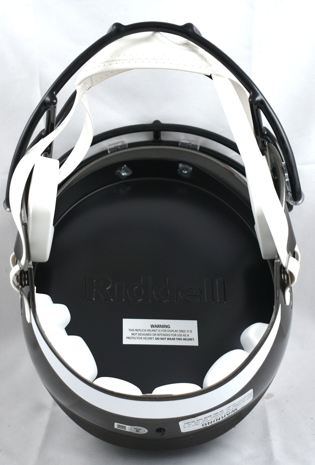 Ronde Barber Autographed Buccaneers F/S Speed Helmet w/ HOF - Beckett W Hologram