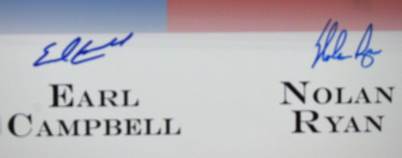 Campbell Ryan Olajuwon Autographed 16x20 34's Photo - Beckett W Hologram *Blue