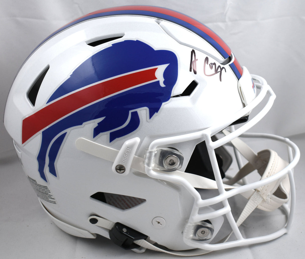 Amari Cooper Signed Buffalo Bills F/S SpeedFlex Helmet - Beckett W Hologram