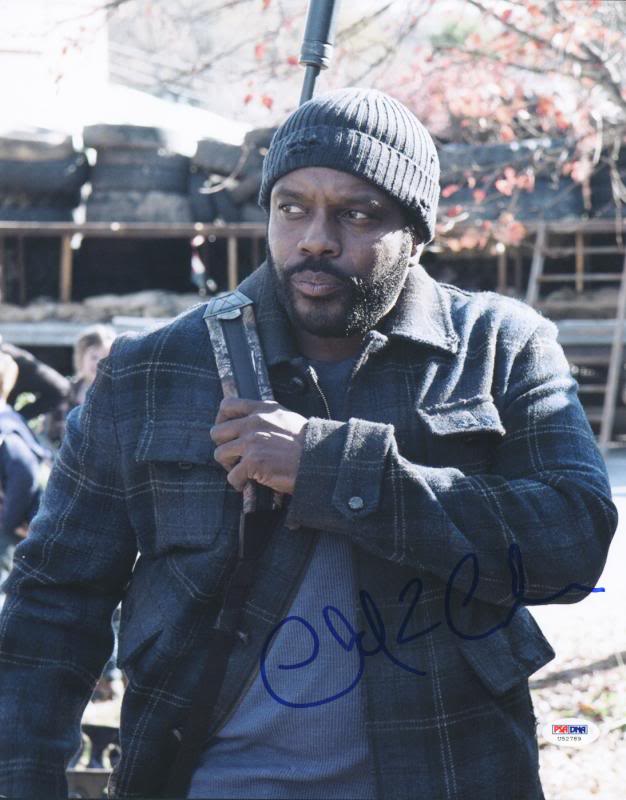 Chad Coleman The Walking Dead Signed Authentic 11X14 Photo PSA/DNA #U52789