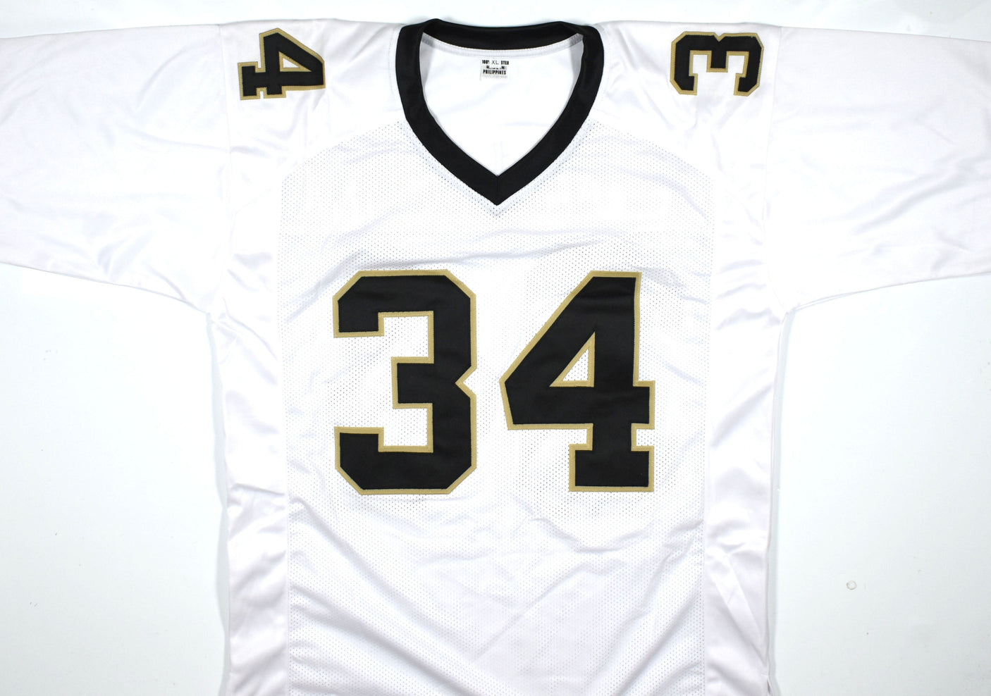 Ricky Williams Autographed White Pro Style Jersey - Beckett W Hologram *Silver