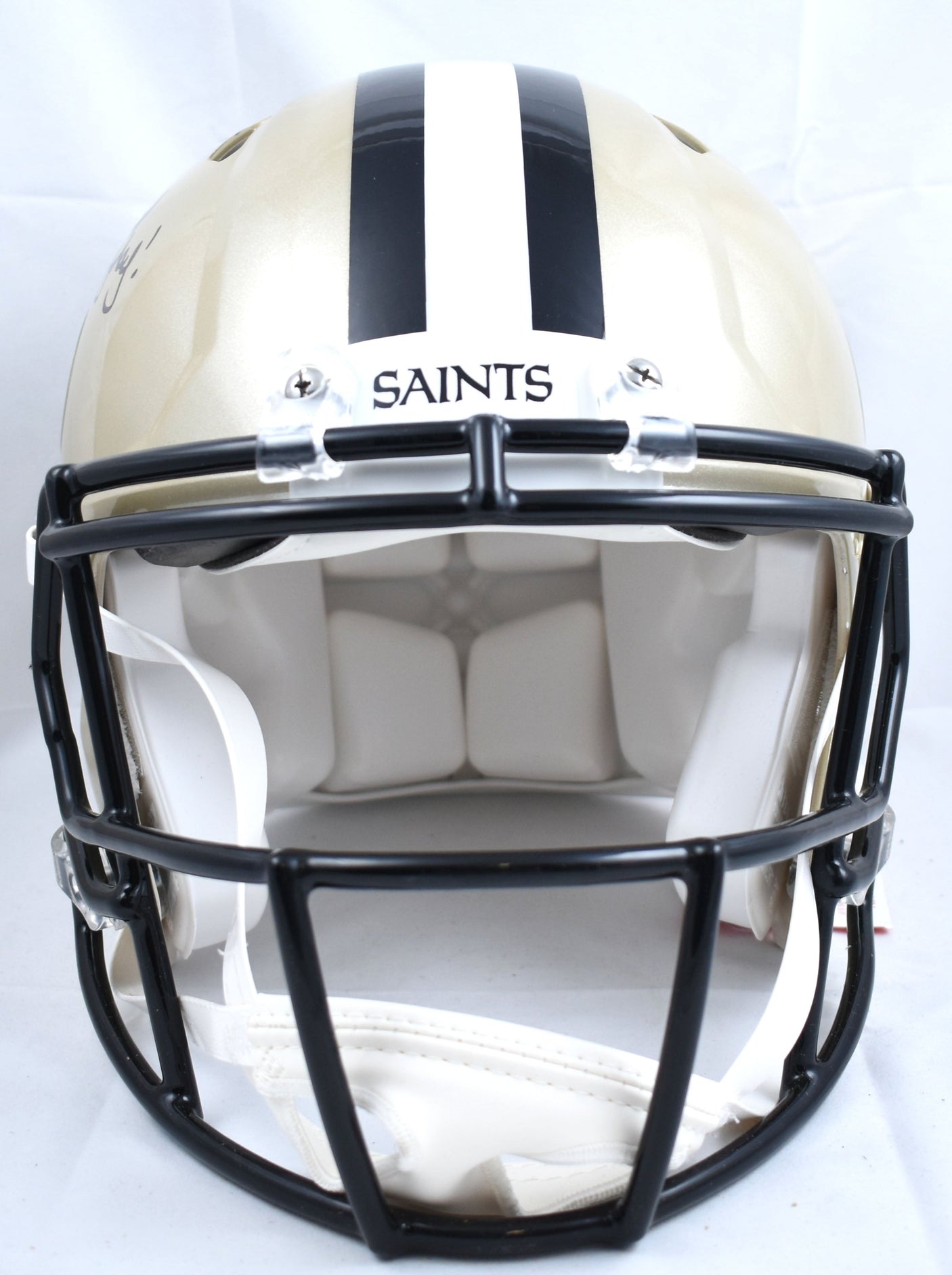 Ricky Williams Signed Saints F/S Speed Authentic Helmet SWED - Beckett W Holo