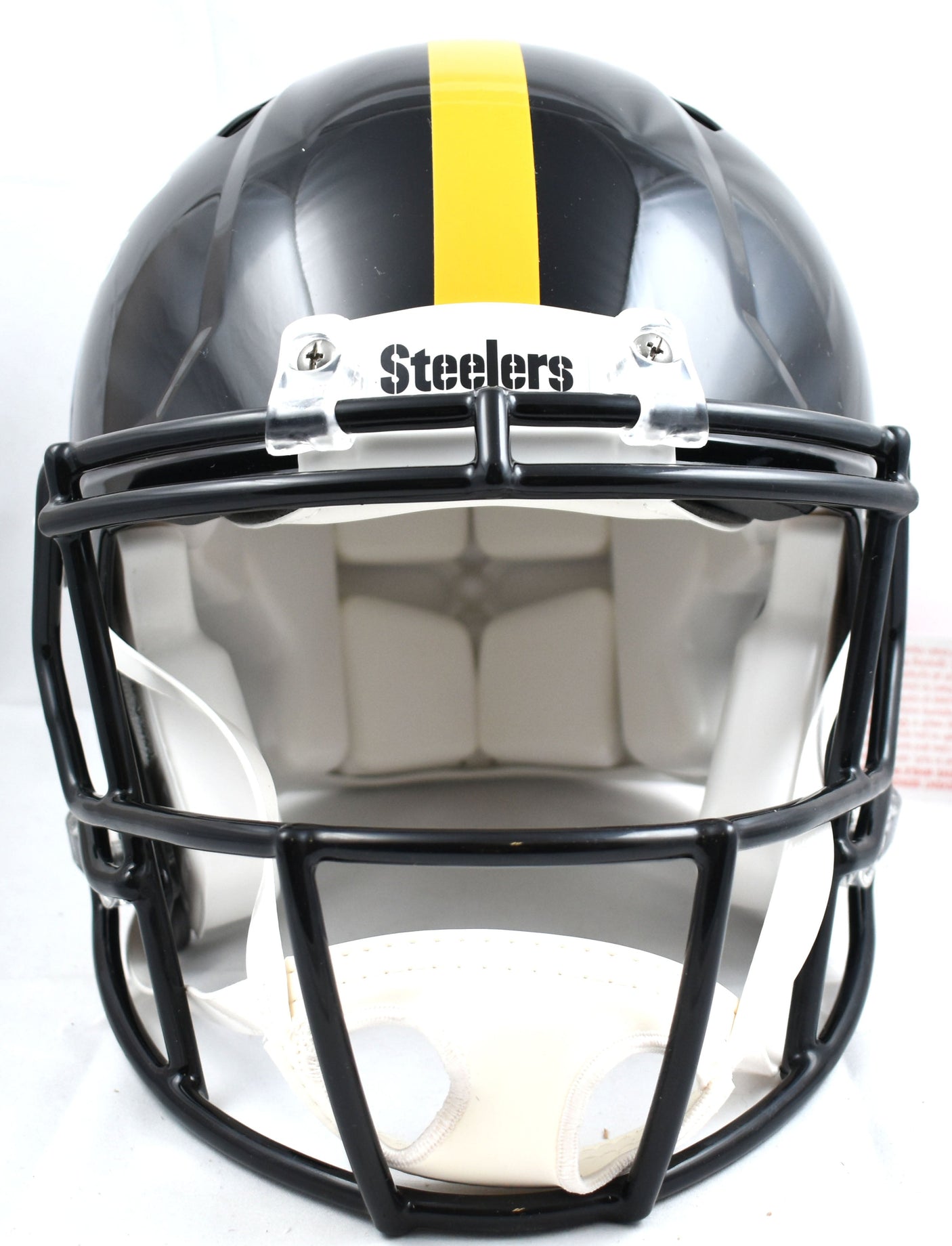 T.J. Watt Autographed Steelers F/S Speed Authentic Helmet - Beckett W Hologram