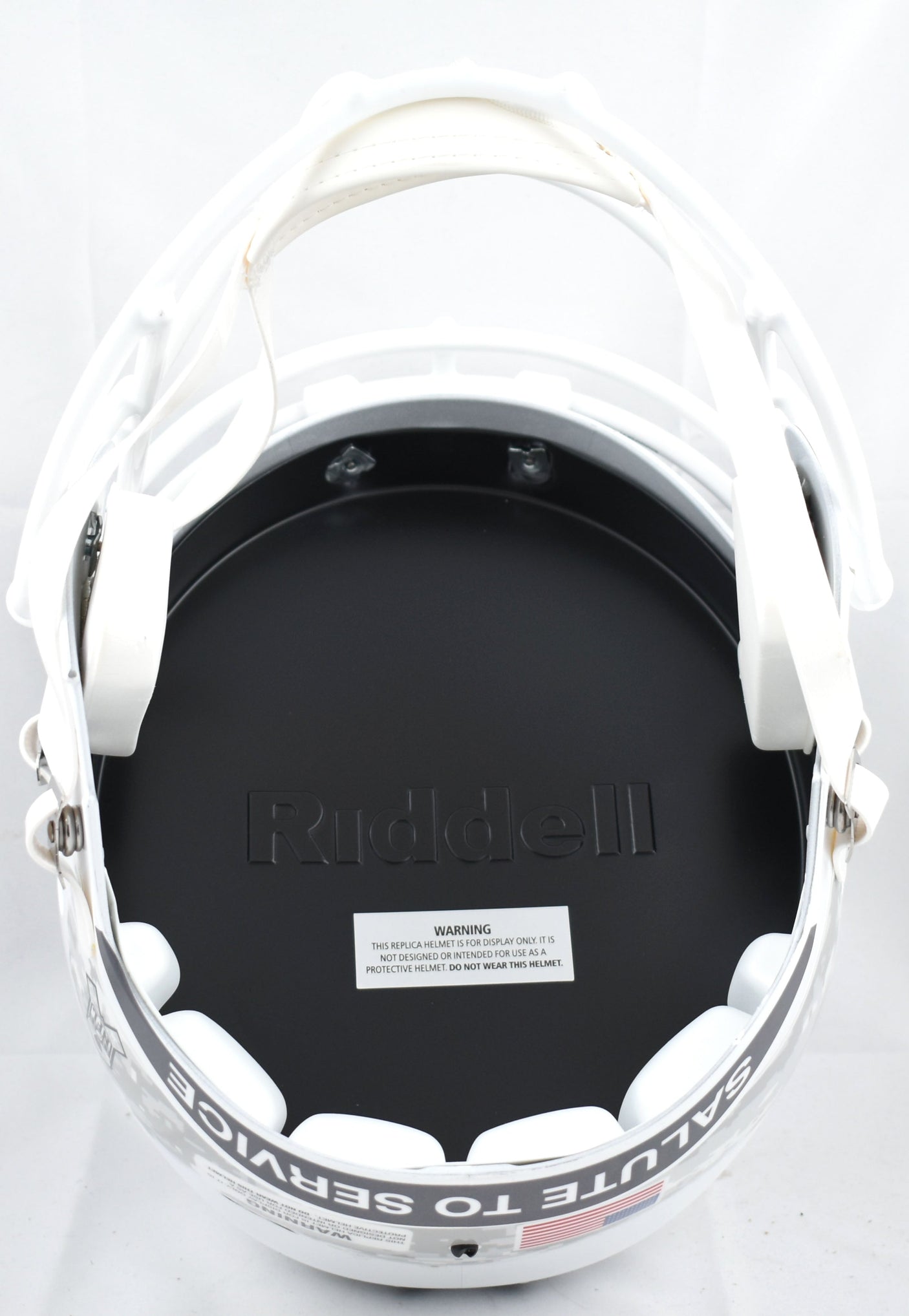 Brandon Graham Autographed Eagles F/S Salute 24 Speed Helmet- Beckett W Hologram