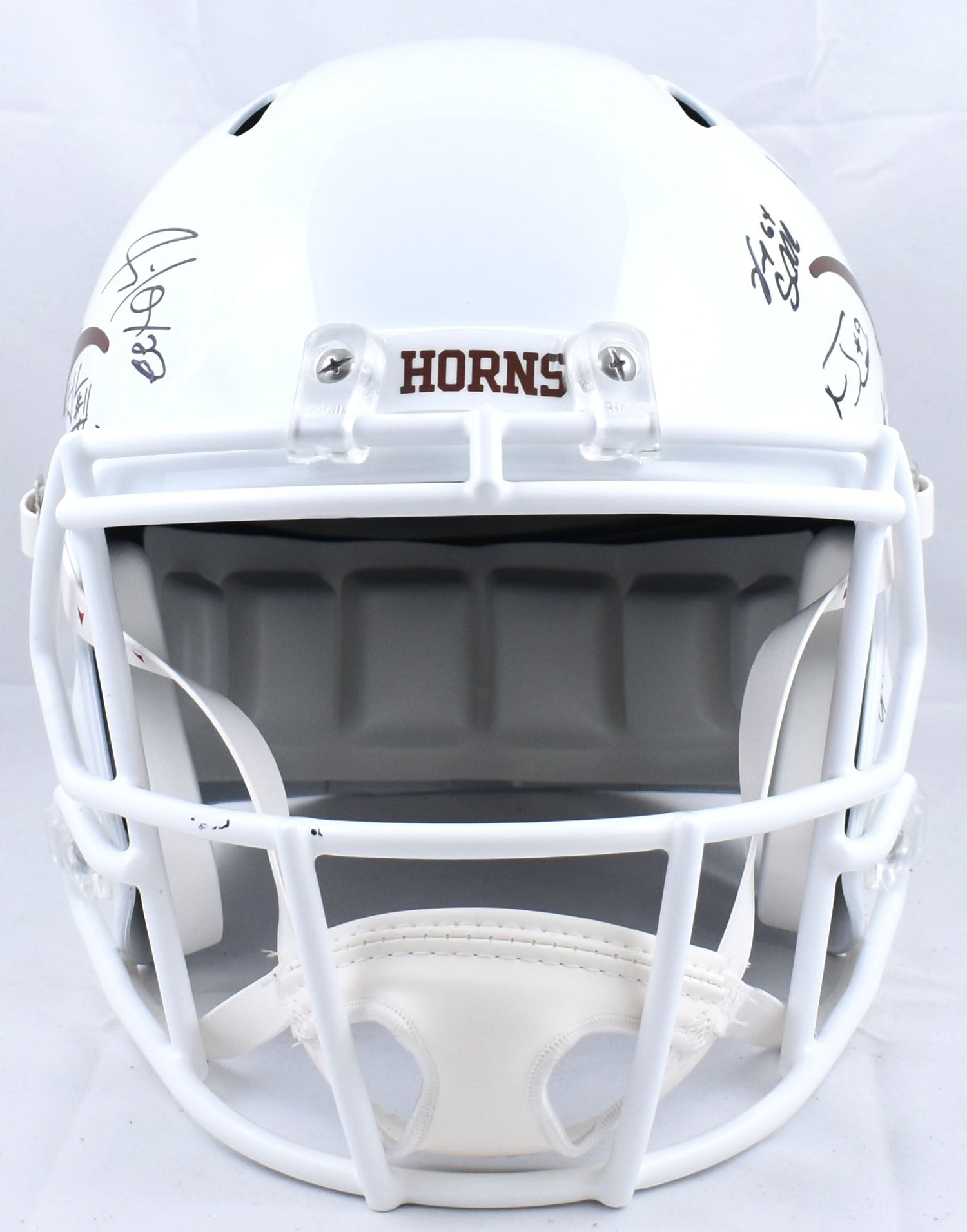 2005 Texas Longhorns Autographed F/S Speed Helmet - Ai Verified *Black