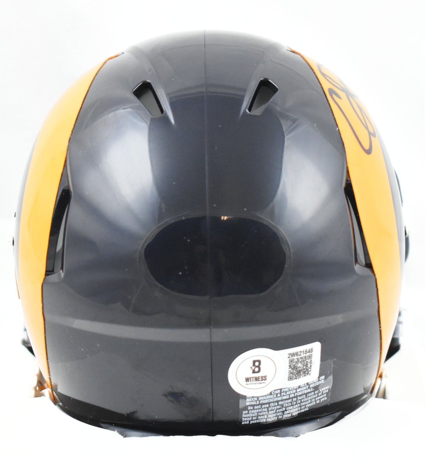 Eric Dickerson Autographed Rams 81-99 Speed Mini Helmet HOF - Beckett W Hologram