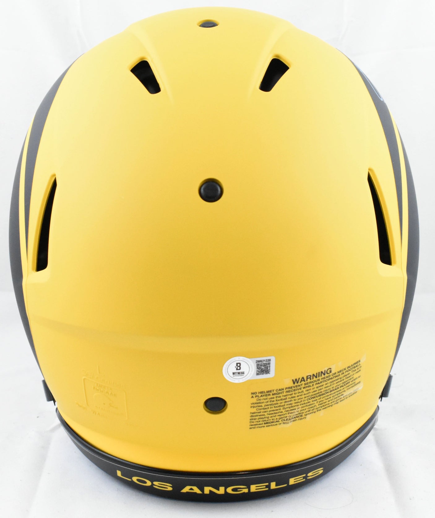 Eric Dickerson Signed Rams F/S Rave Speed Authentic Helmet HOF - Beckett W Holo