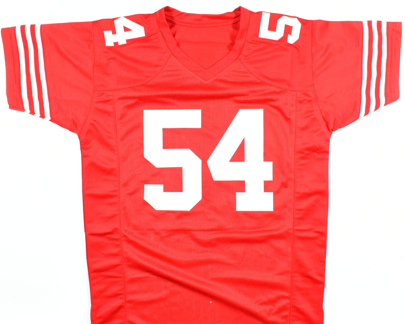 Fred Warner Autographed White Pro Style Jersey - Beckett W Hologram *Black