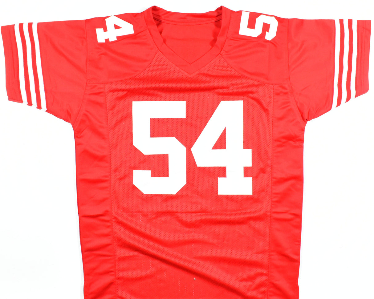 Fred Warner Autographed White Pro Style Jersey - Beckett W Hologram *Black