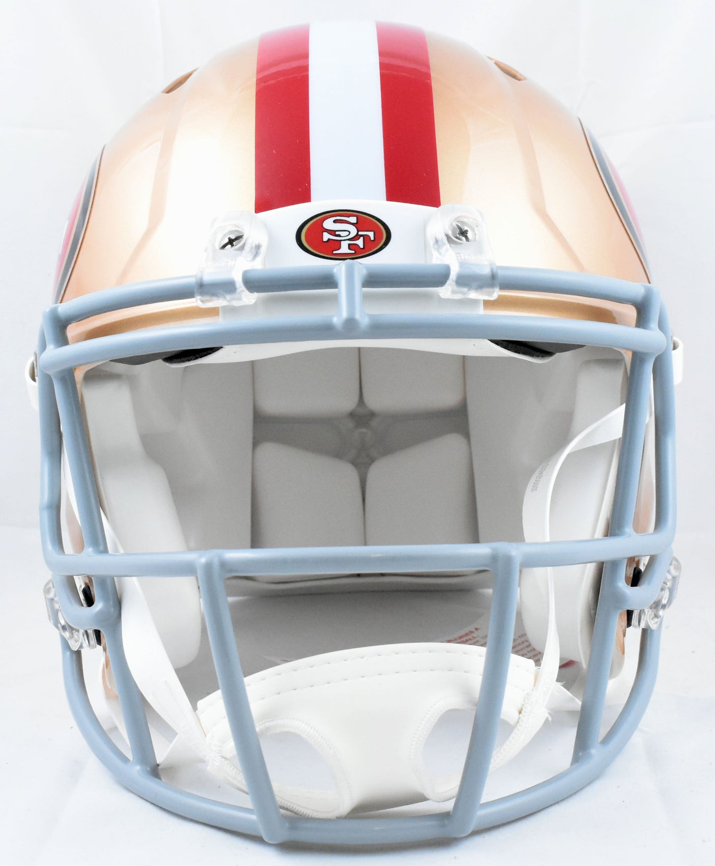 Fred Warner Autographed 49ers F/S Speed Authentic Helmet - Beckett W Hologram