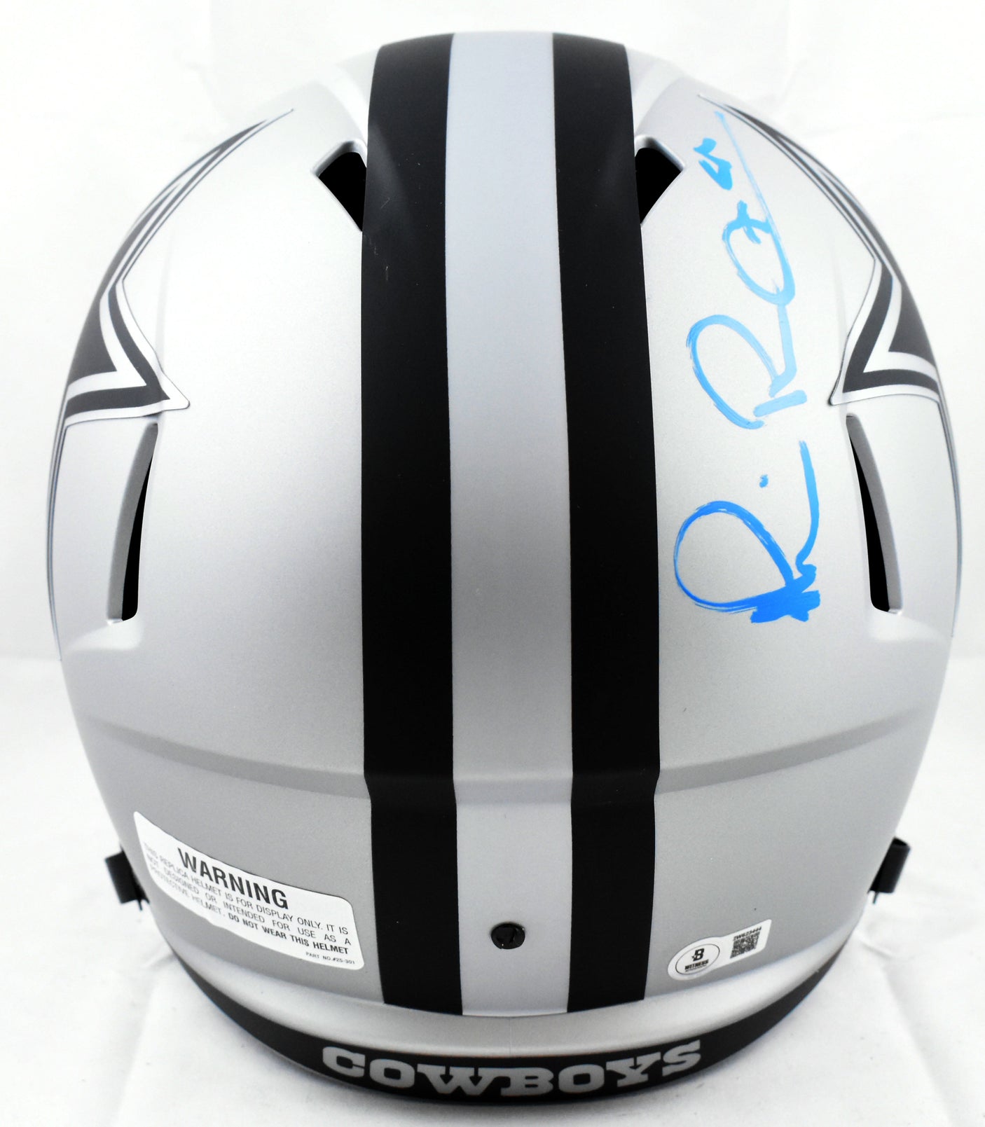 Michael Irvin Autographed Dallas Cowboys F/S Rave Speed Helmet-BeckettW Hologram