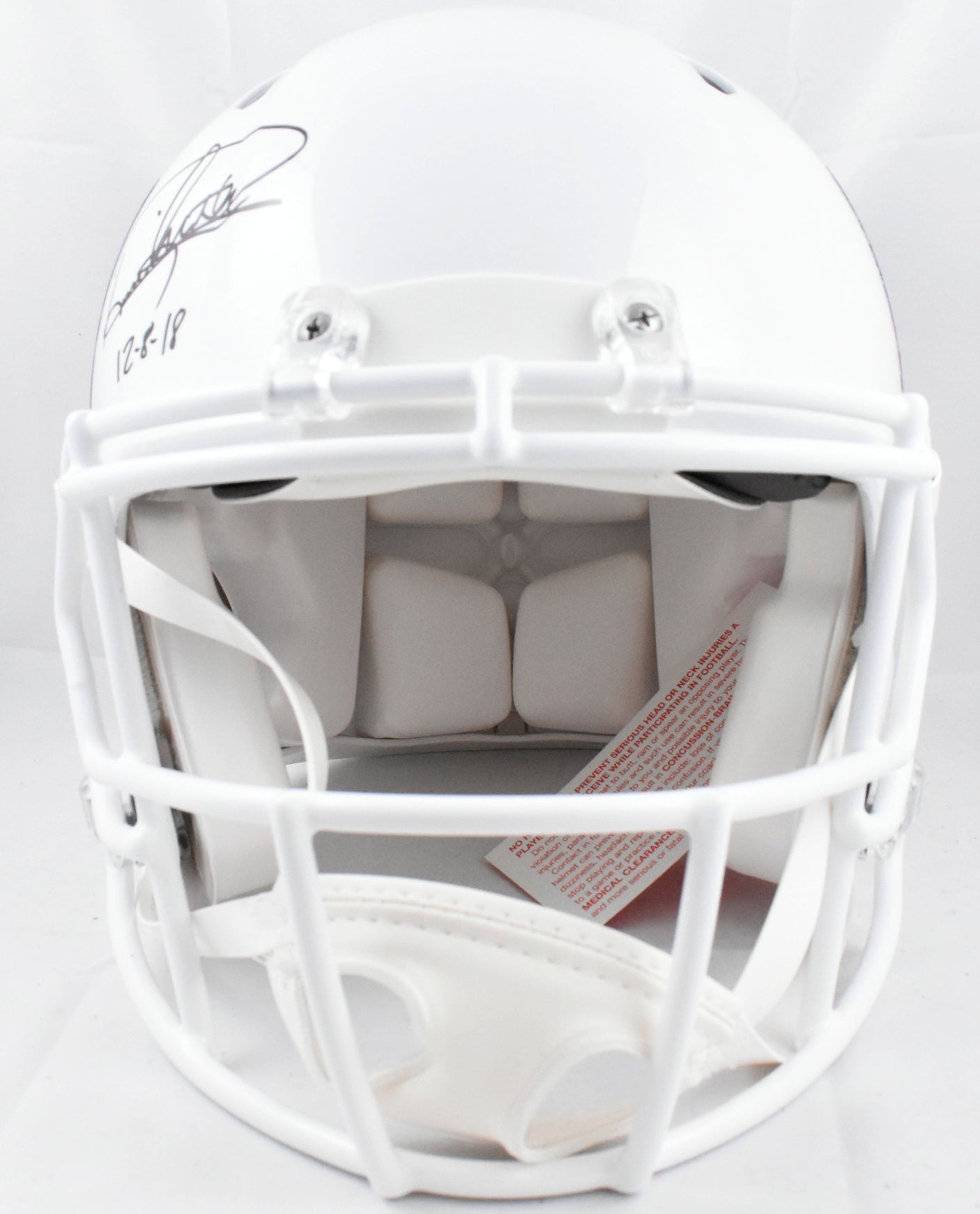 Tony Dorsett Derrick Henry Signed NFL F/S Authentic Helmet 99 TD Club-Beckett W