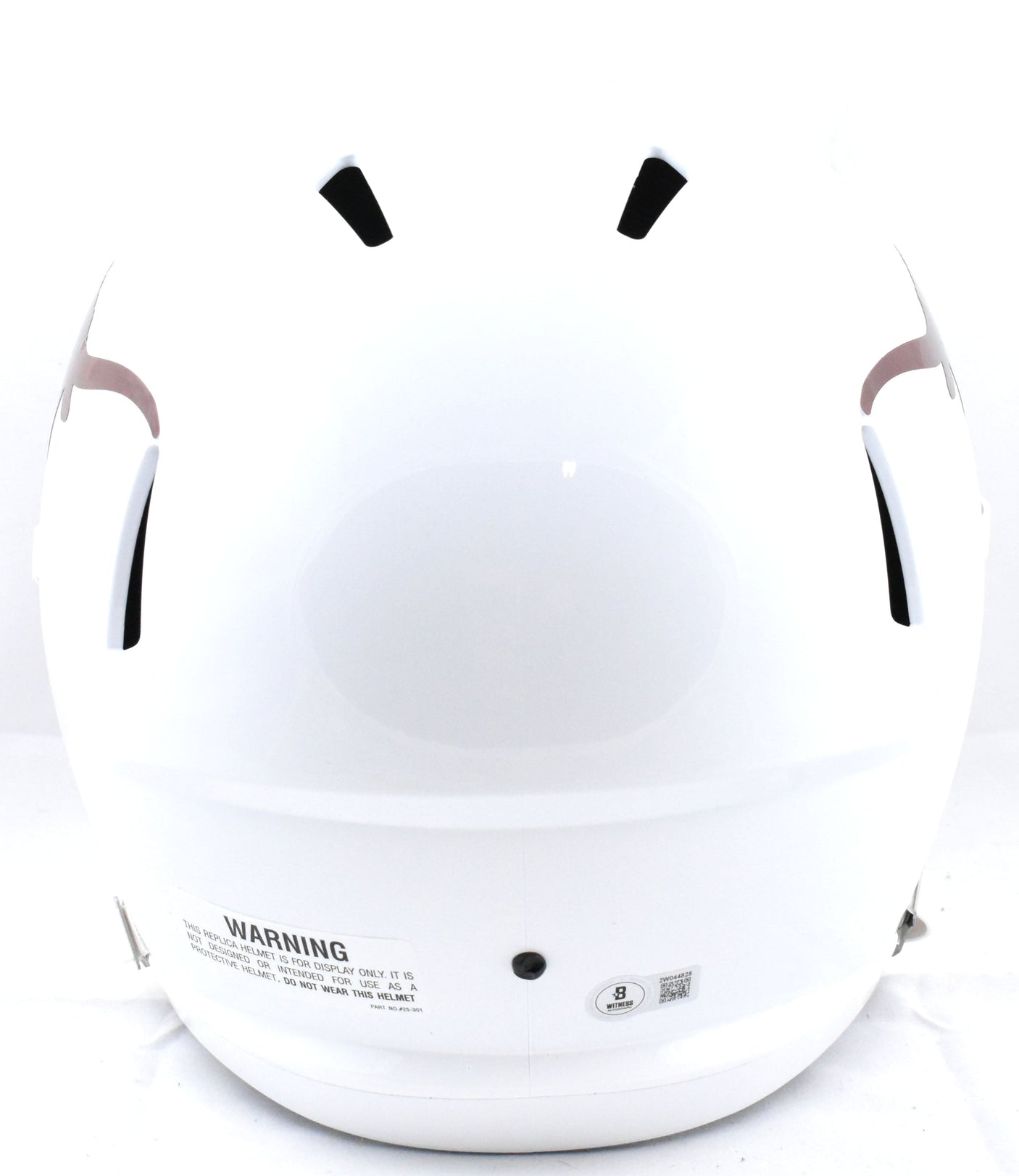 DeMarvion Overshown Autographed Texas F/S Speed Helmet - Beckett W Hologram