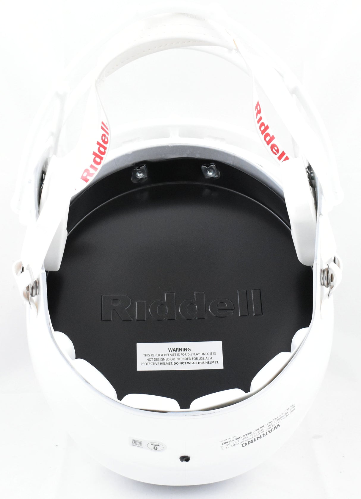 DeMarvion Overshown Autographed Texas F/S Speed Helmet - Beckett W Hologram