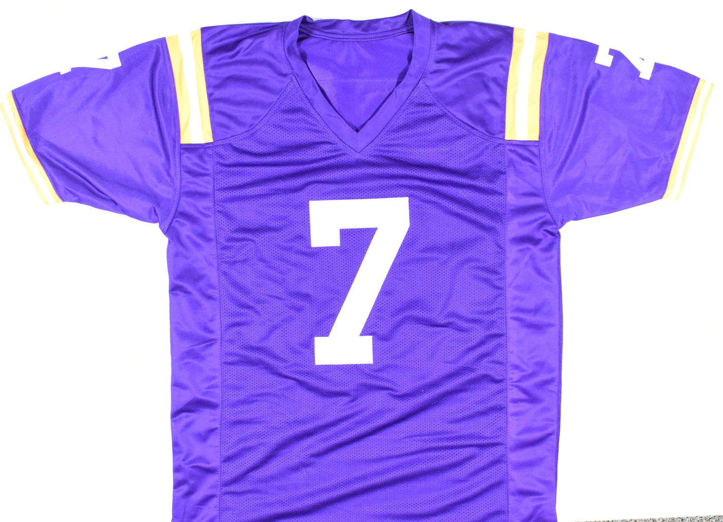 Patrick Peterson Autographed Purple College Style Jersey - Beckett W Hologram